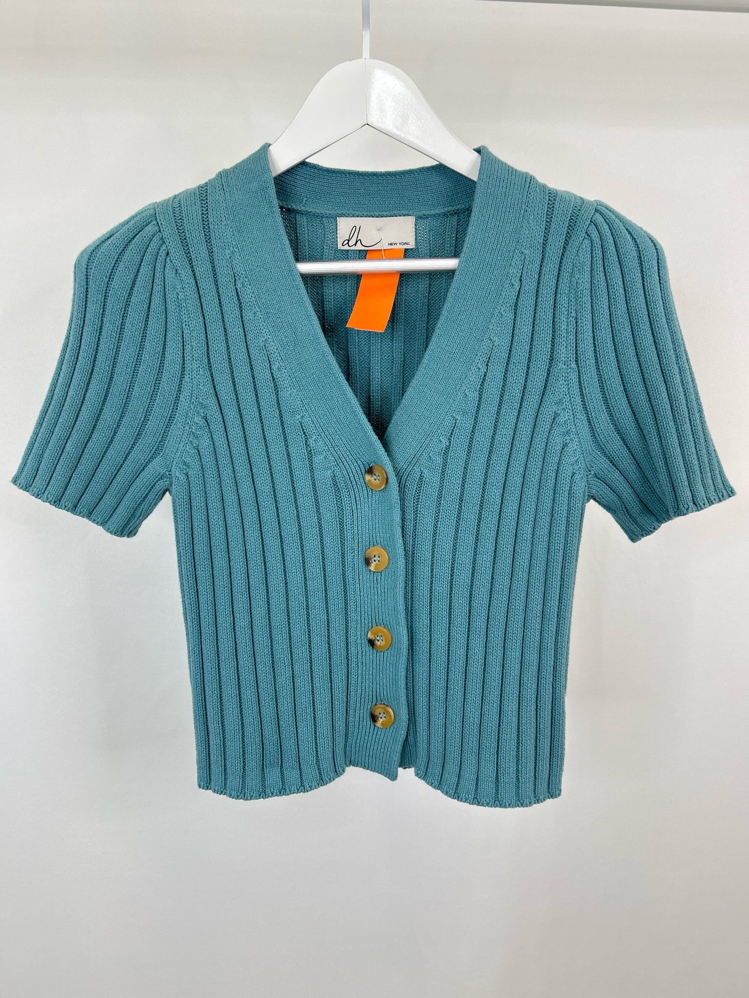 dh New York Size S Blue Women Cardigan