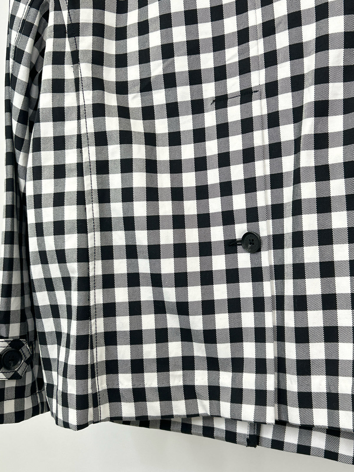TALBOTS Size XL Black & White Women Blazer
