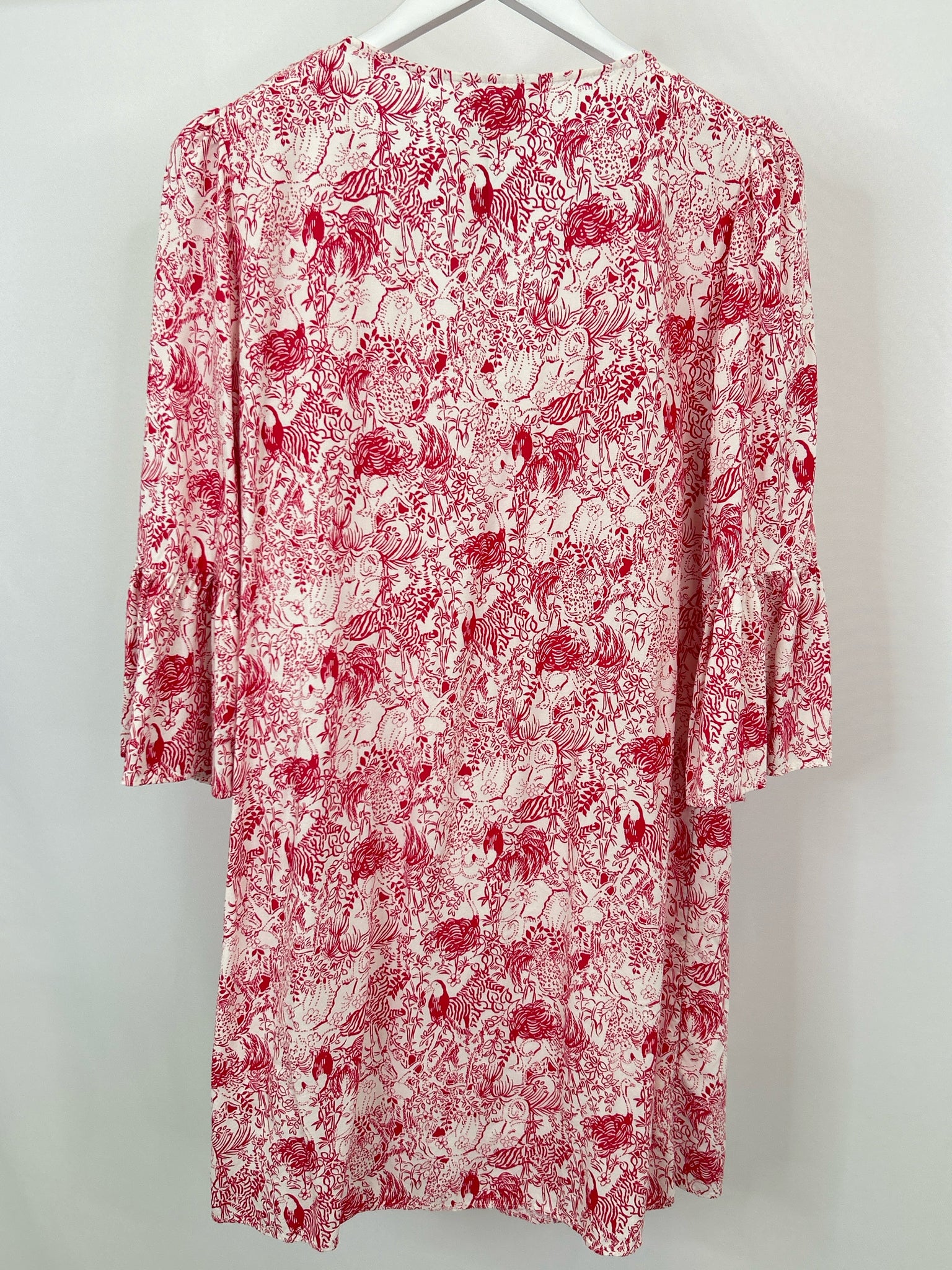 LILLY PULITZER Size 10 Pink & White Women Dress