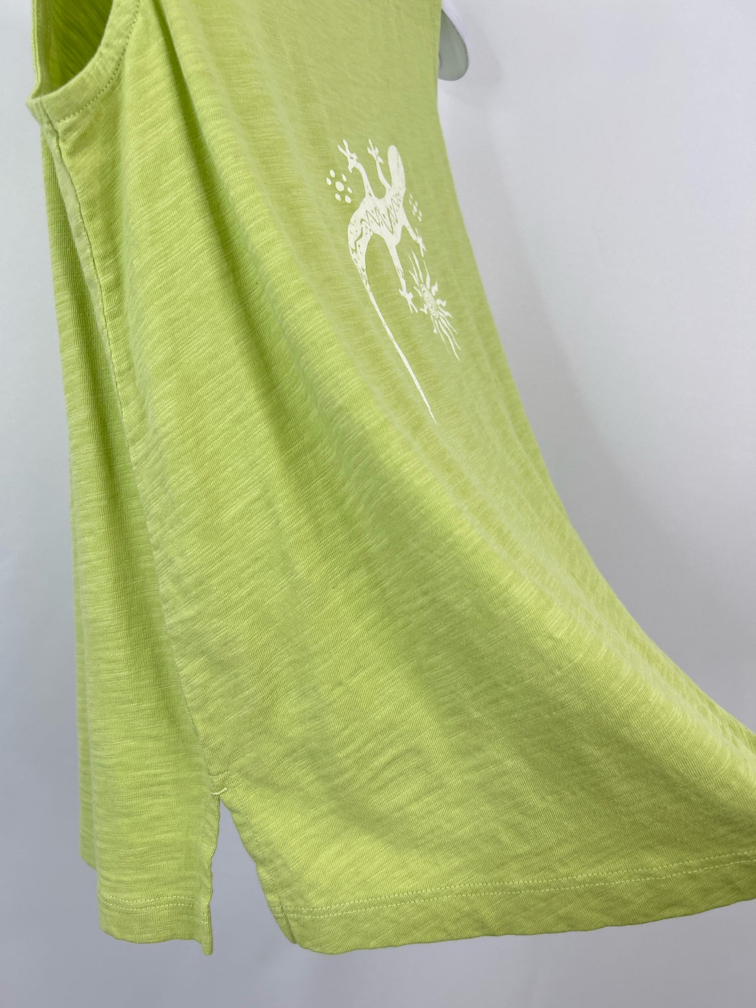 Escape by Habitat Clothes Size S GREEN AND WHITE Women Tank Top