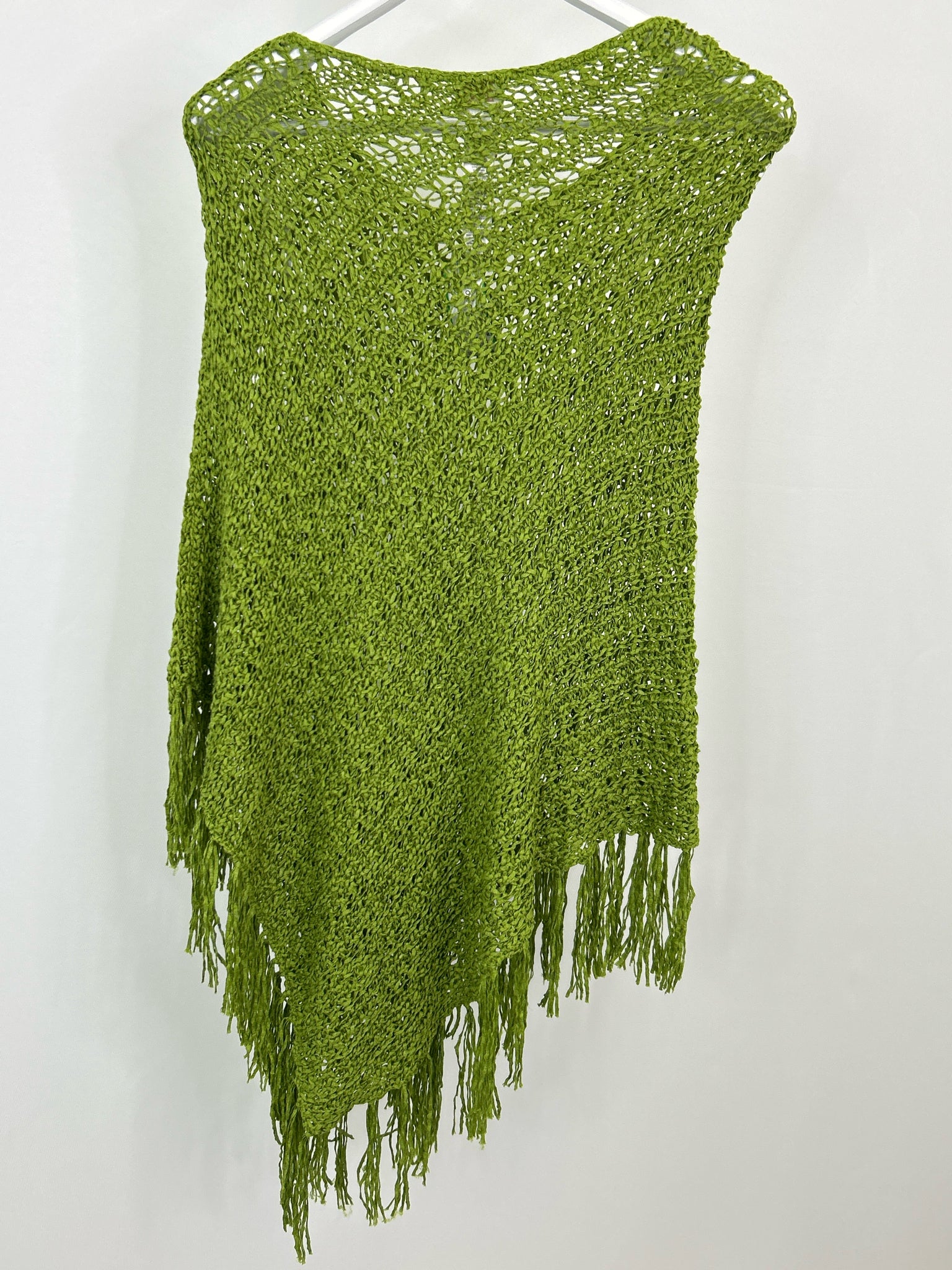 CHICO'S Size One Size Green Women Poncho