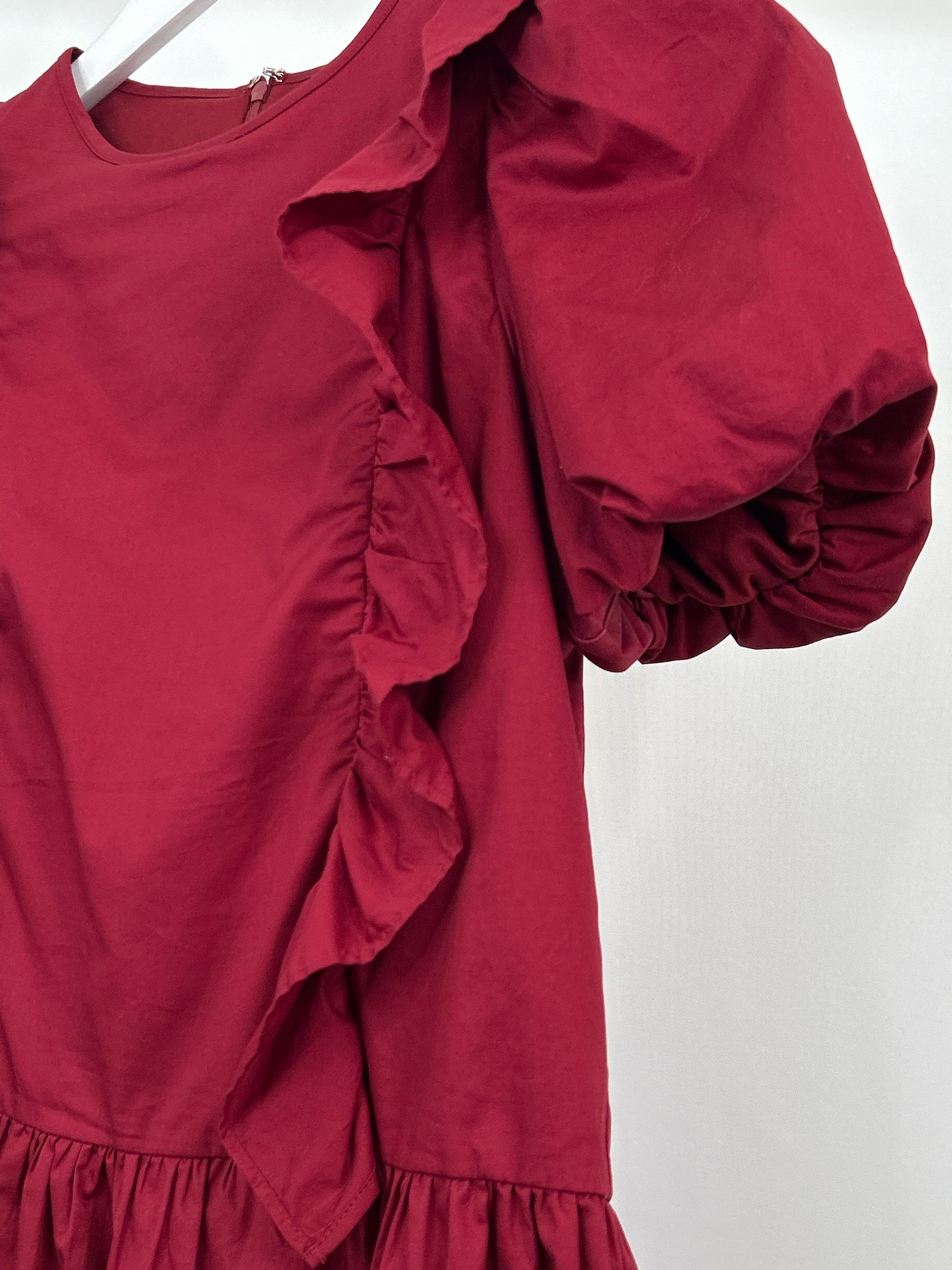 TCEC Size M DARK RED Women Dress
