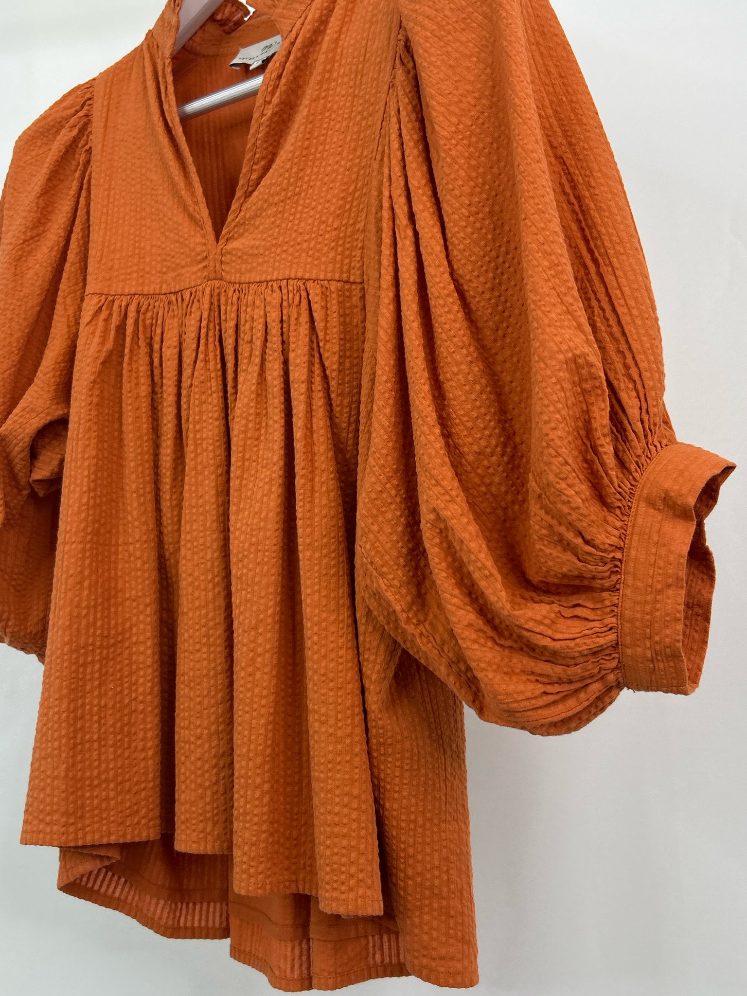 Never a Wallflower Size XS Orange Women Top