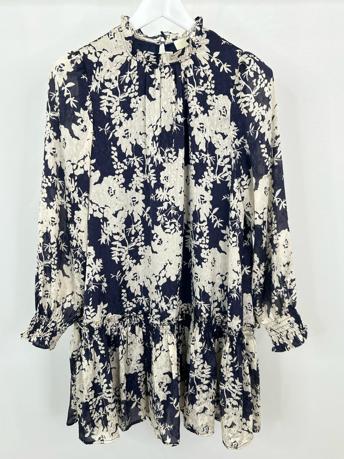 PINCH Size M Navy Print Women Dress