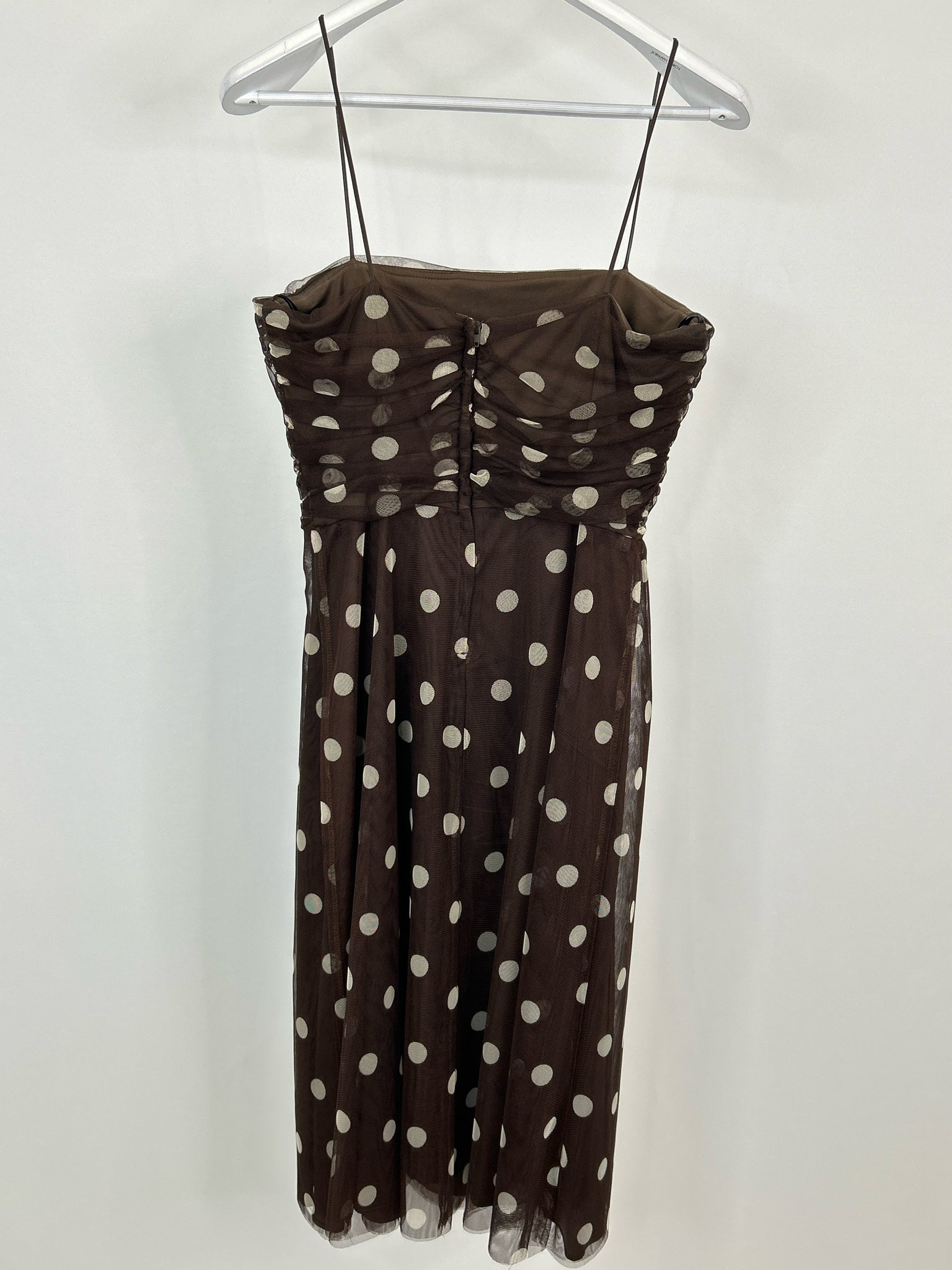 ELIZA J Size 14P Brown Women Dress