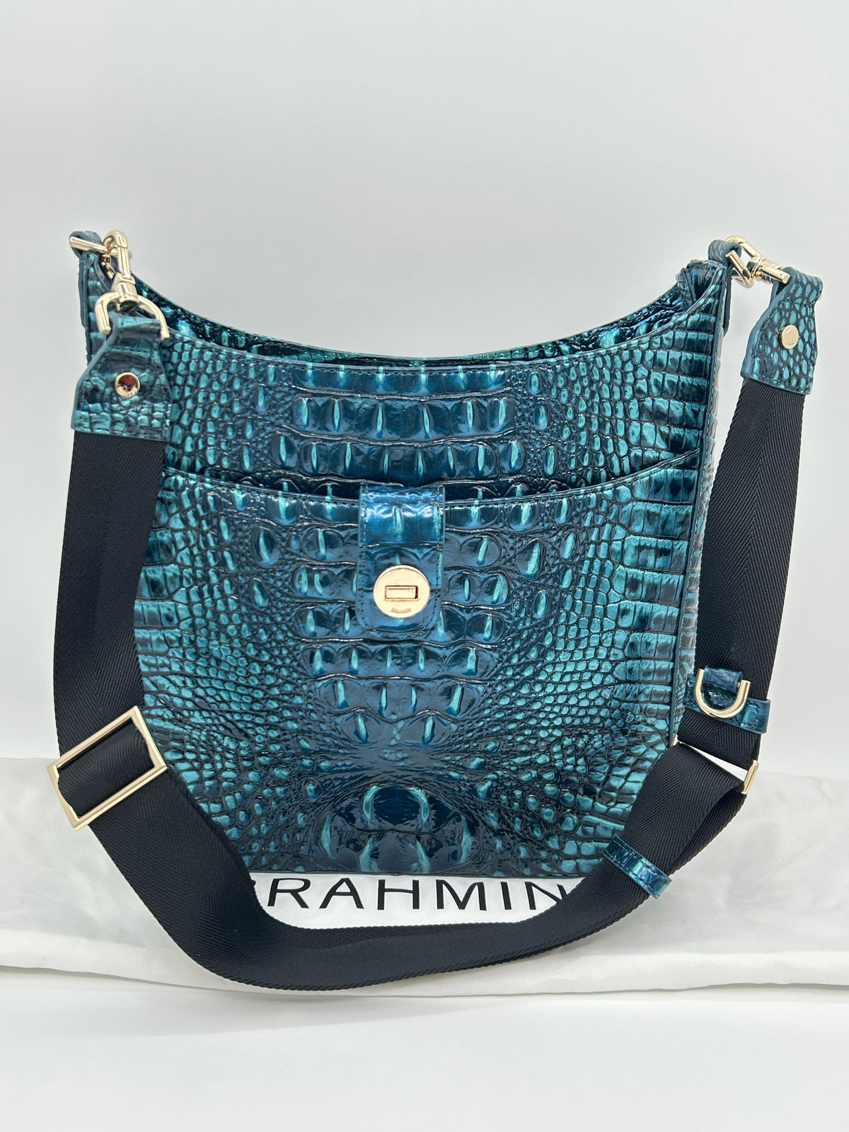 BRAHMIN Teal Women Purse