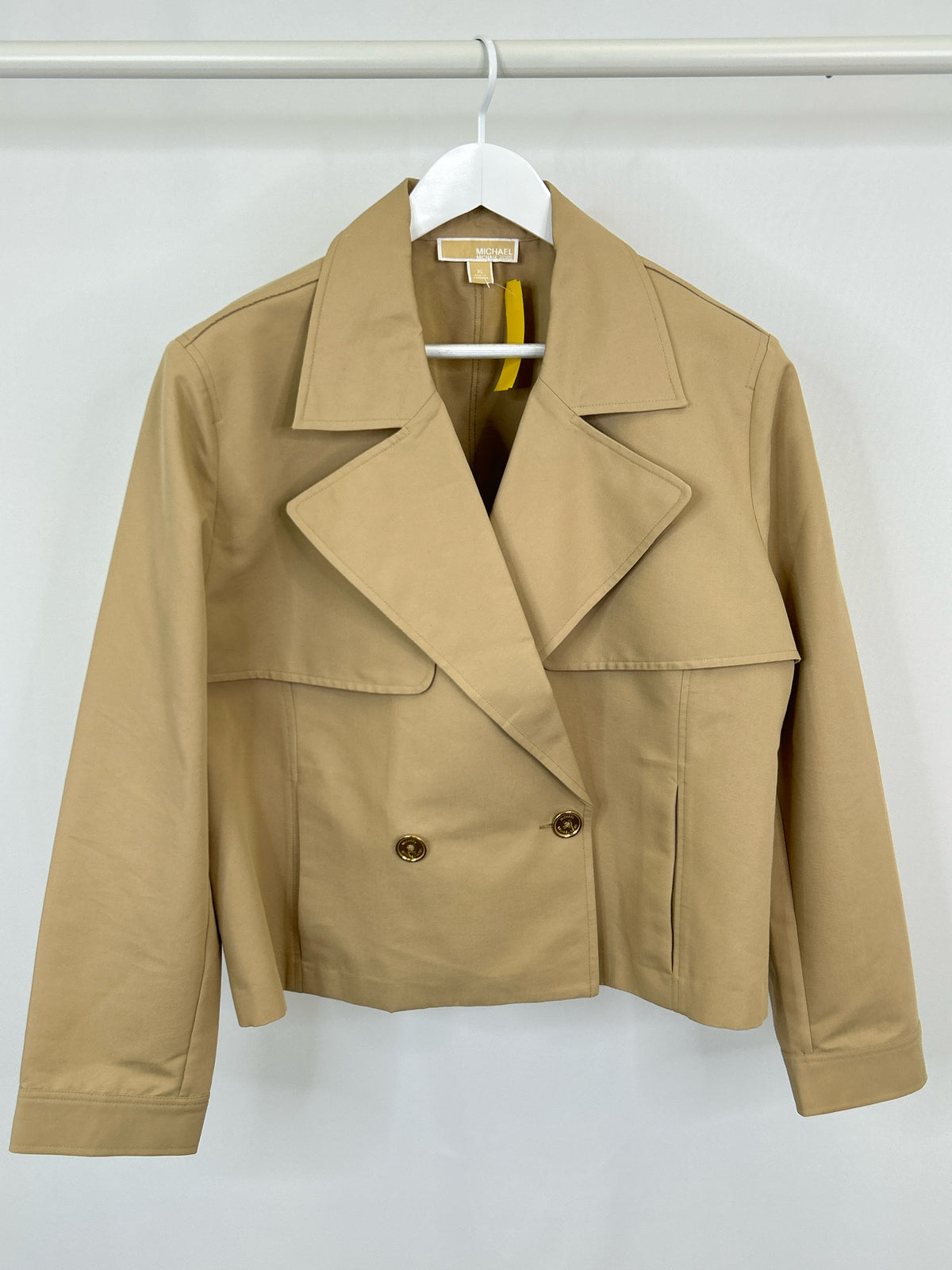 MICHAEL MICHAEL KORS Size XL KHAKI Women Jacket