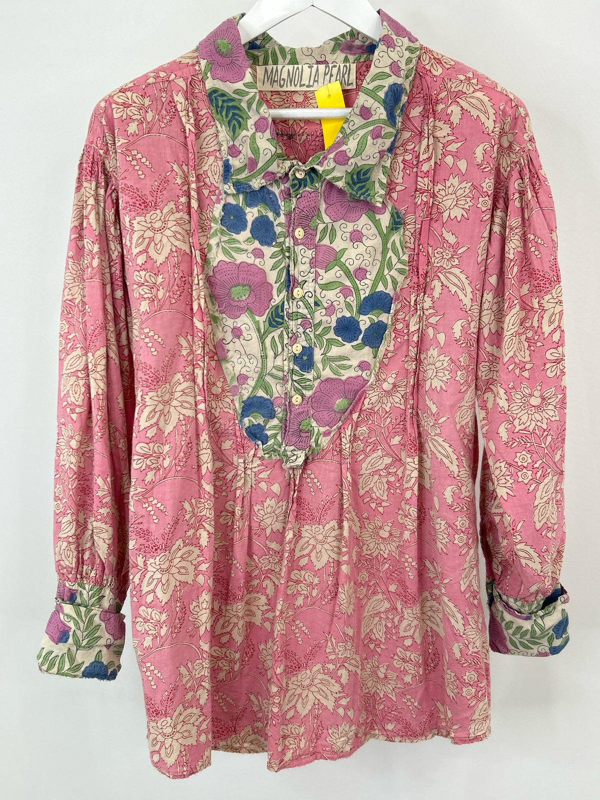 MAGNOLIA PEARL Size One Size Pink floral Women Shirt
