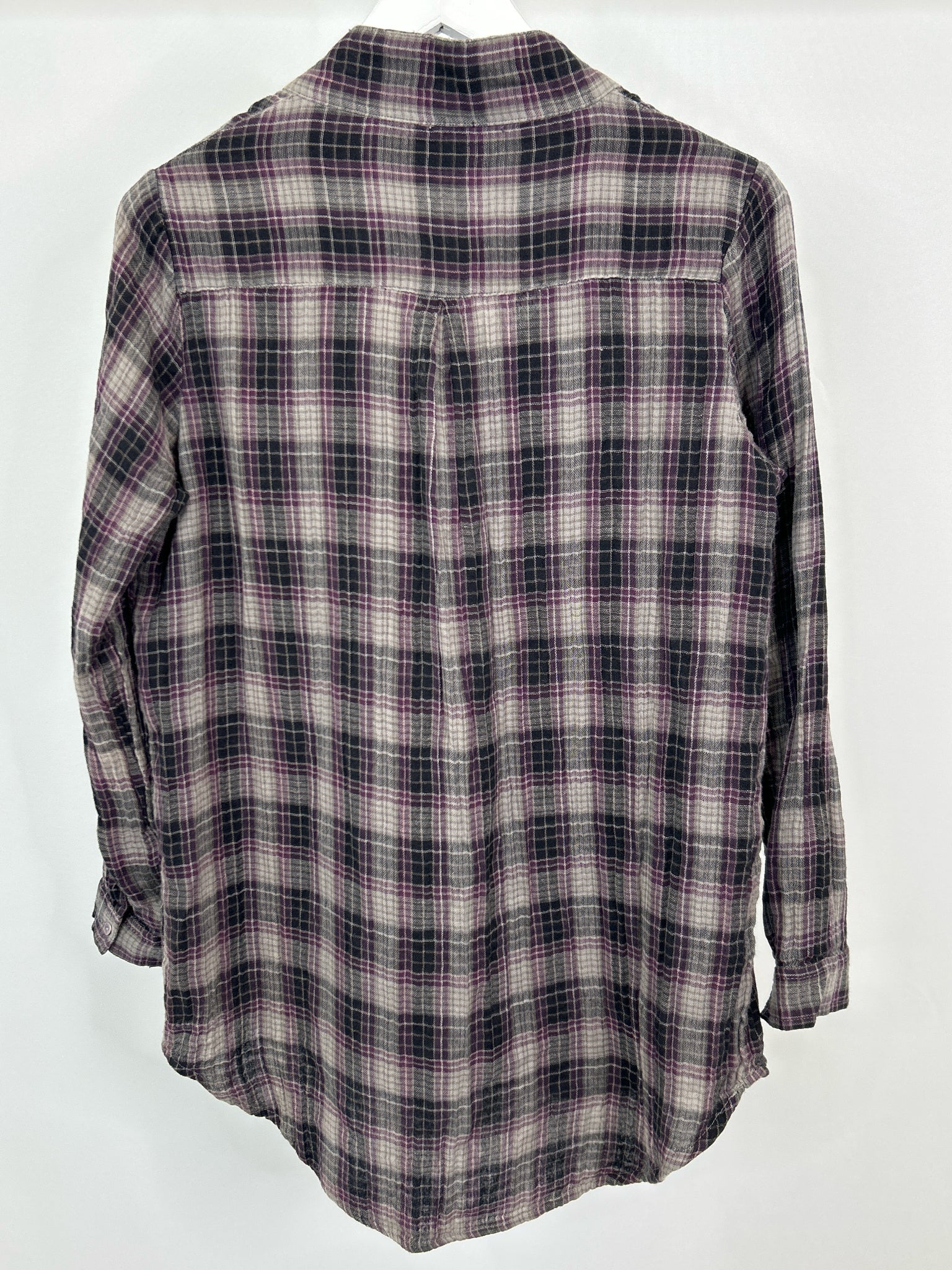 NATURAL LIFE Size S GRAY AND PURPLE Women Tunic