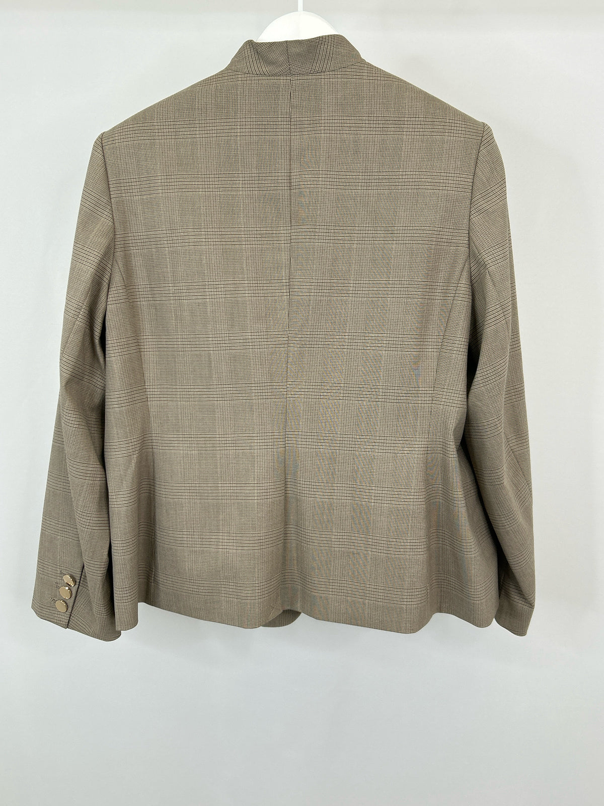 CALVIN KLEIN Size 16W Beige Women Blazer