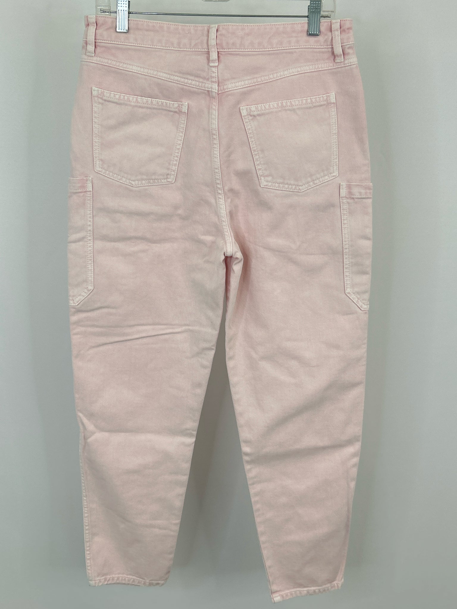 IRO Size 42/10 Pink Denim Women jeans