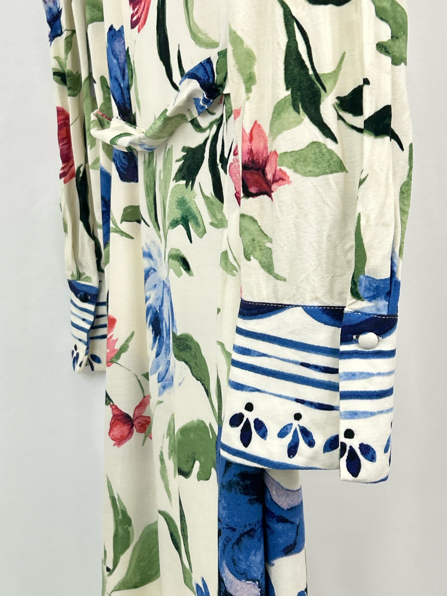 VINCE CAMUTO Size M Ivory Floral Women Dress NWT