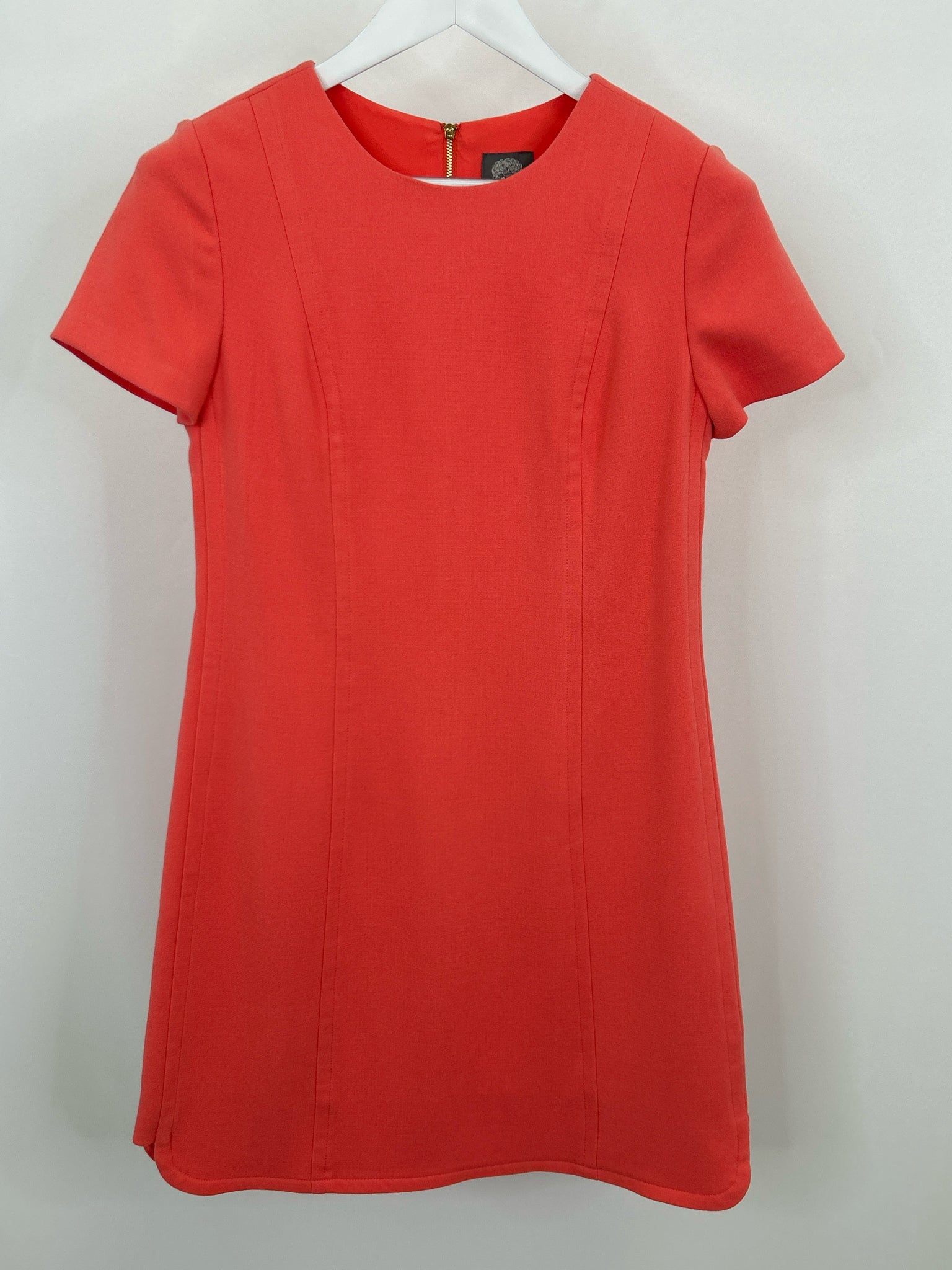 VINCE CAMUTO Size 6 Coral Women Dress NWT