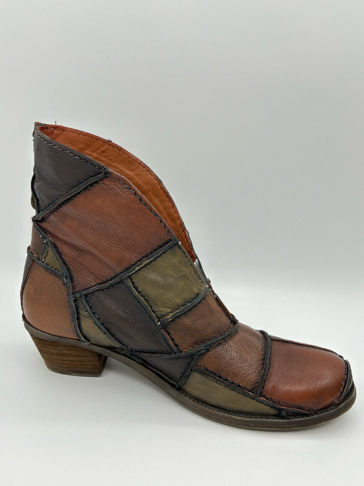 SHERIDAN MIA Size 11 Brown Women Booties