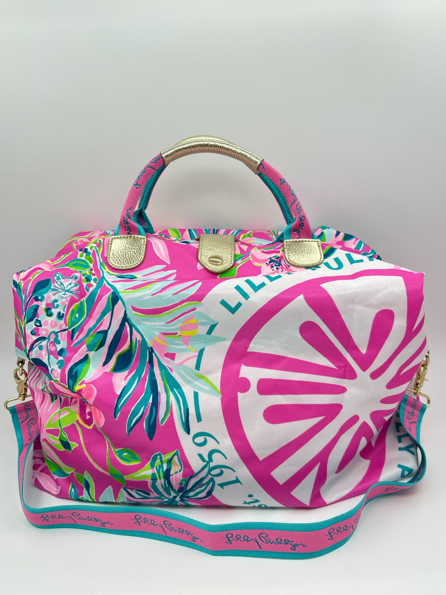 LILLY PULITZER Pink floral Women Tote