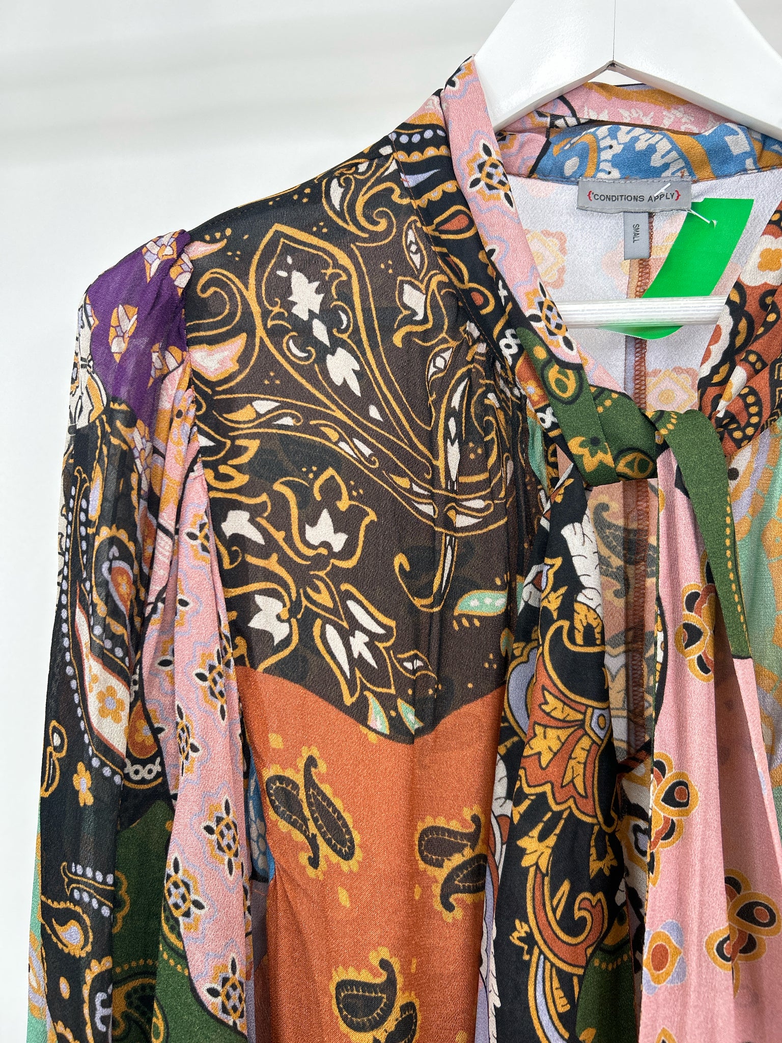 CONDITIONS APPLY Size S Multi-Color Women Blouse