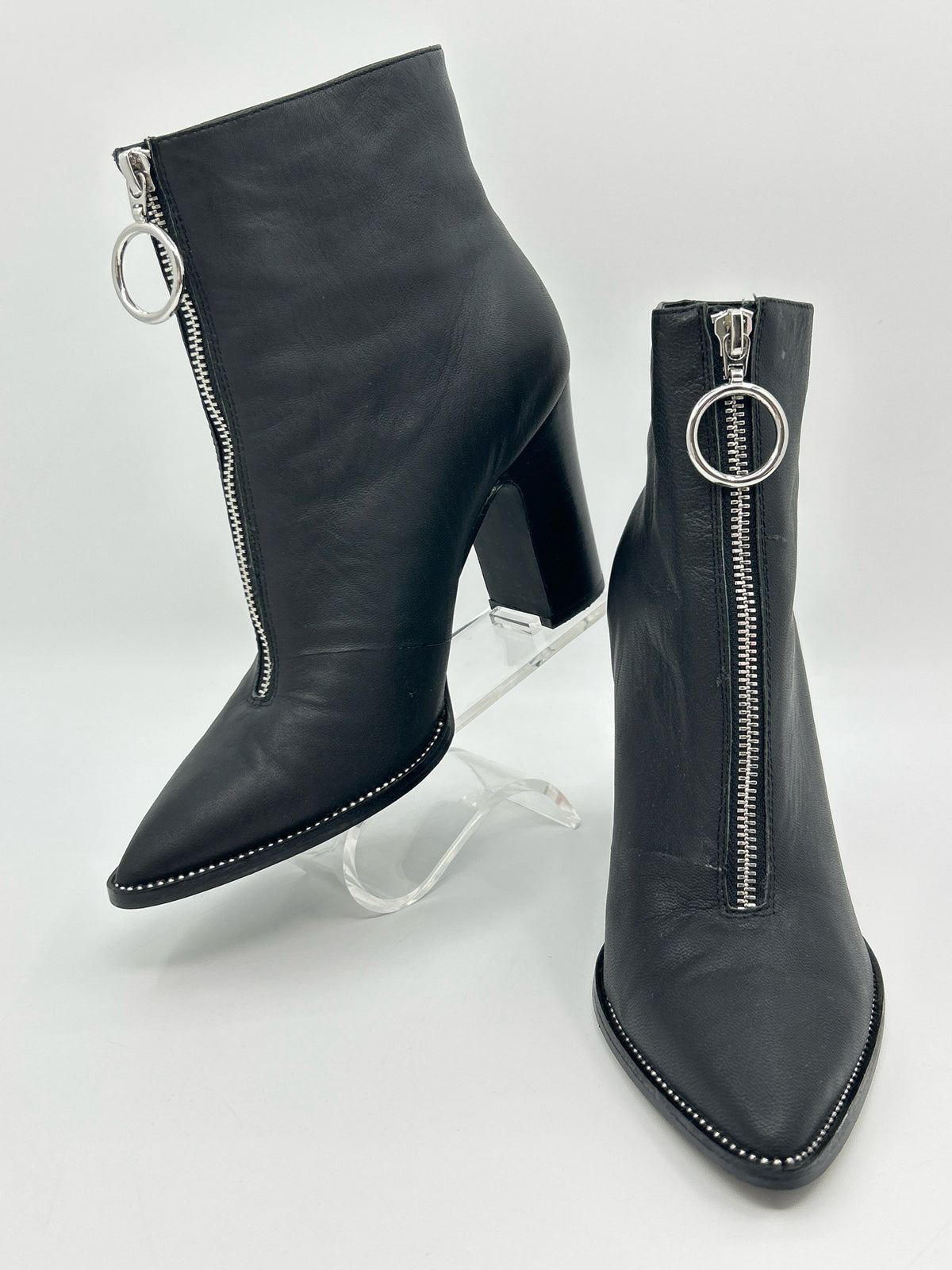 KRISTIN CAVALLARI Size 8.5 Black Women Booties