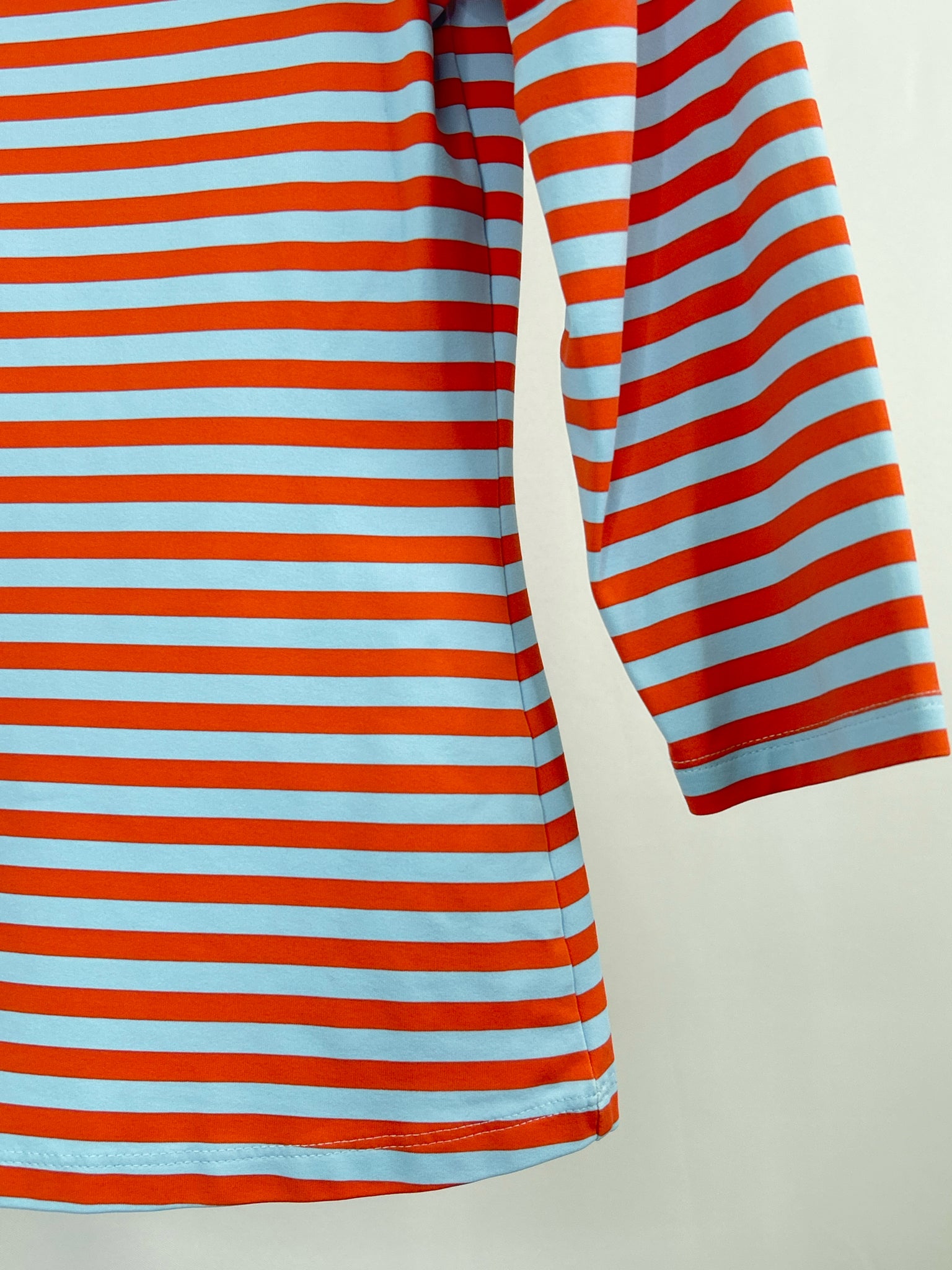 J MCLAUGHLIN Size XS Orange Striped Women Top
