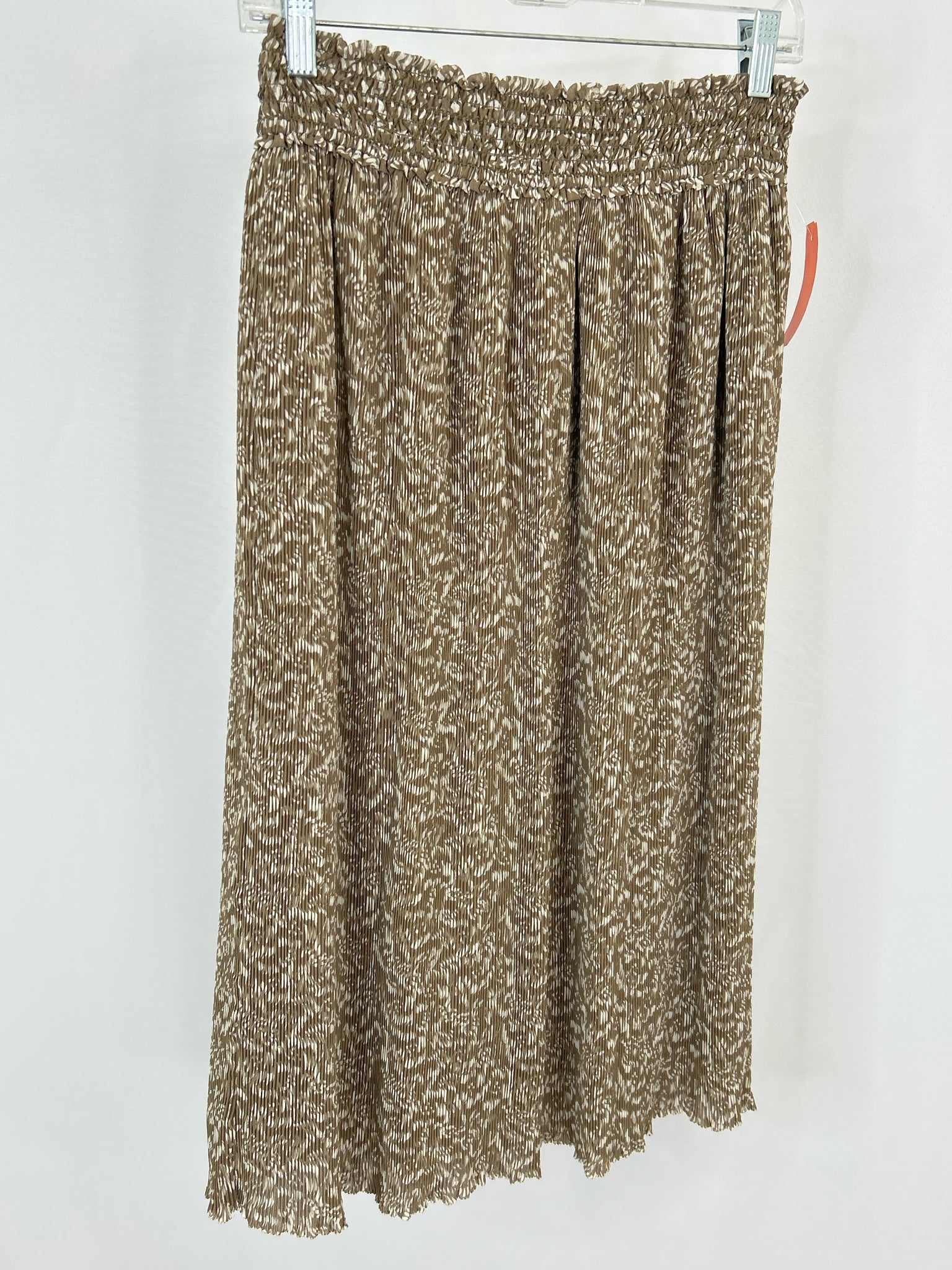 Good Hart Size M Brown Print Women Skirt NWT