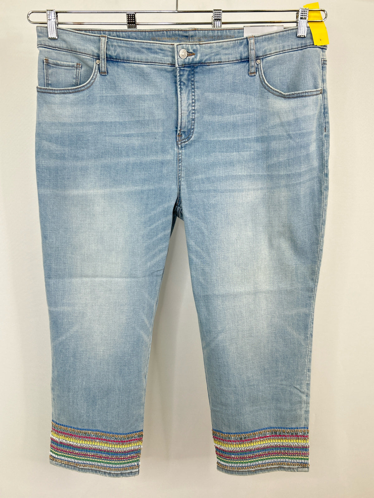 CHICO'S Size 20R BLUE DENIM Women jeans