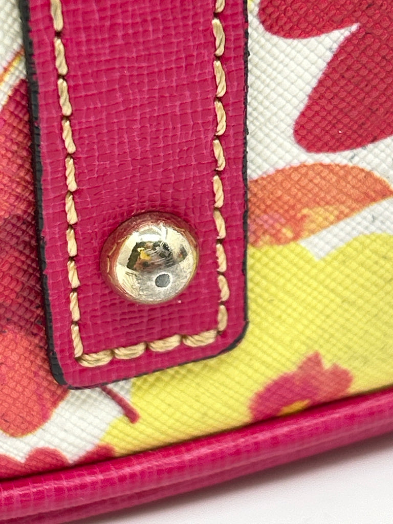 DOONEY & BOURKE Rose and Yellow Floral Print Women's Purse