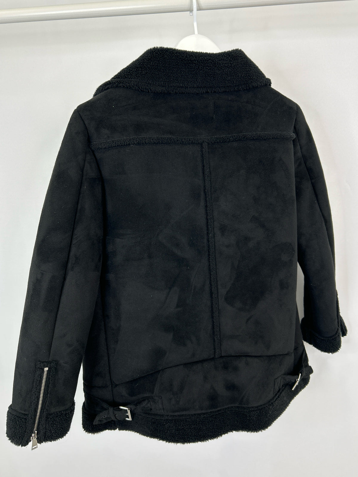 LOFT Size LP Black Women Coat