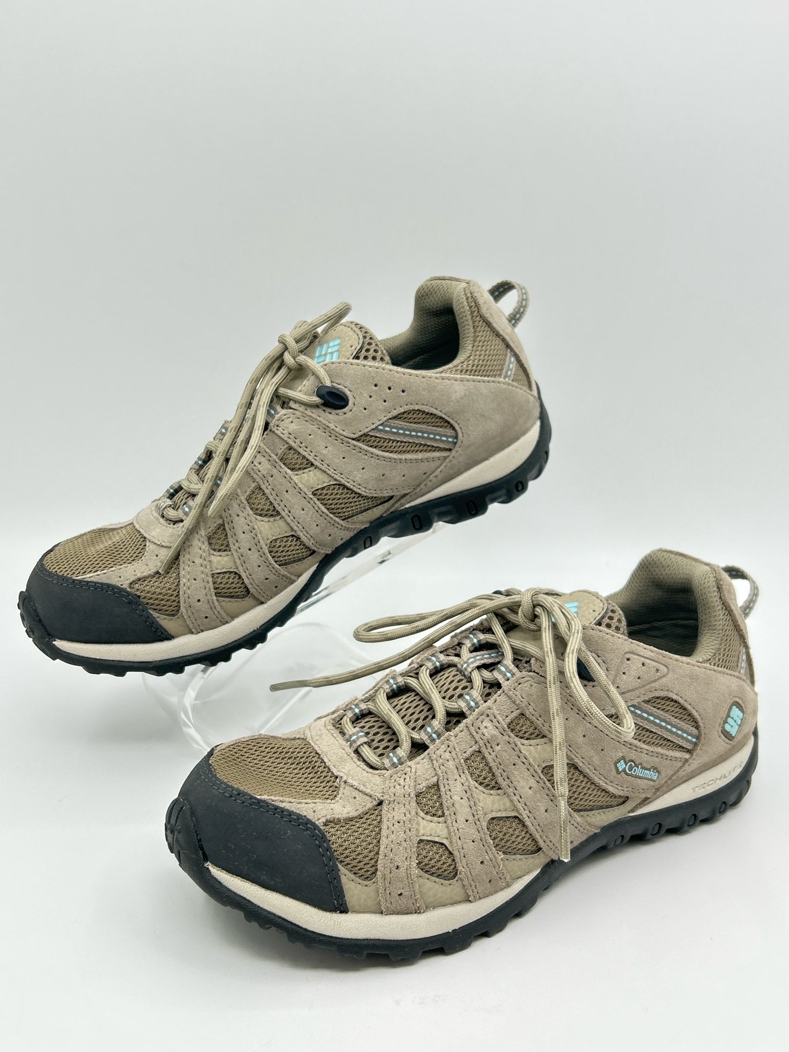 COLUMBIA Size 7.5 Taupe Women Sneakers