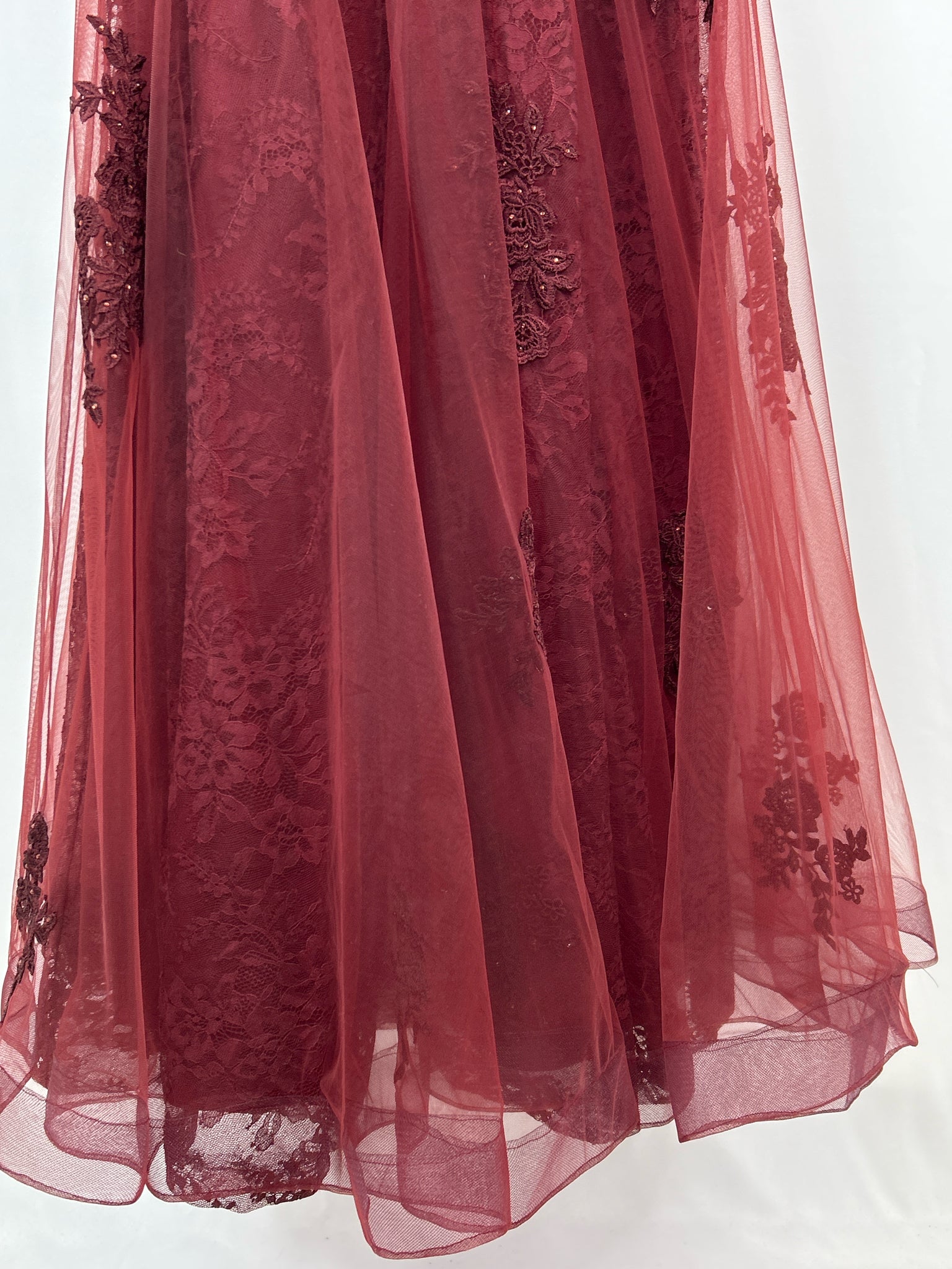 LA FEMME Size 10 Red Women Dress