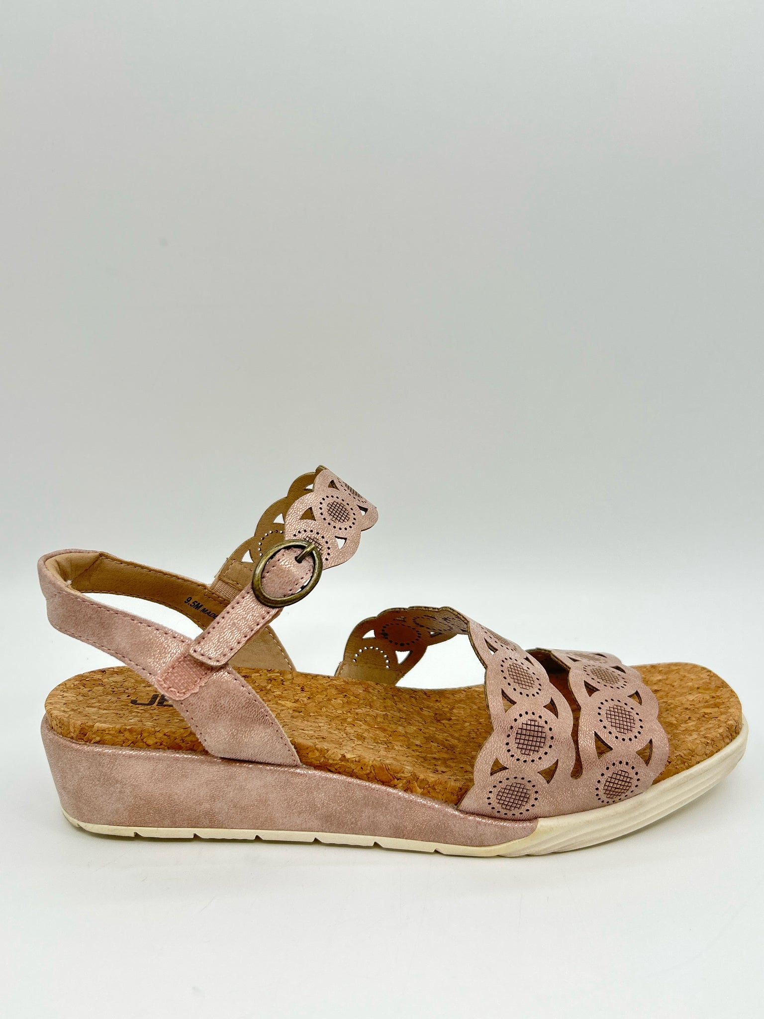 JBU Size 9.5M Rose Pink Women Sandal