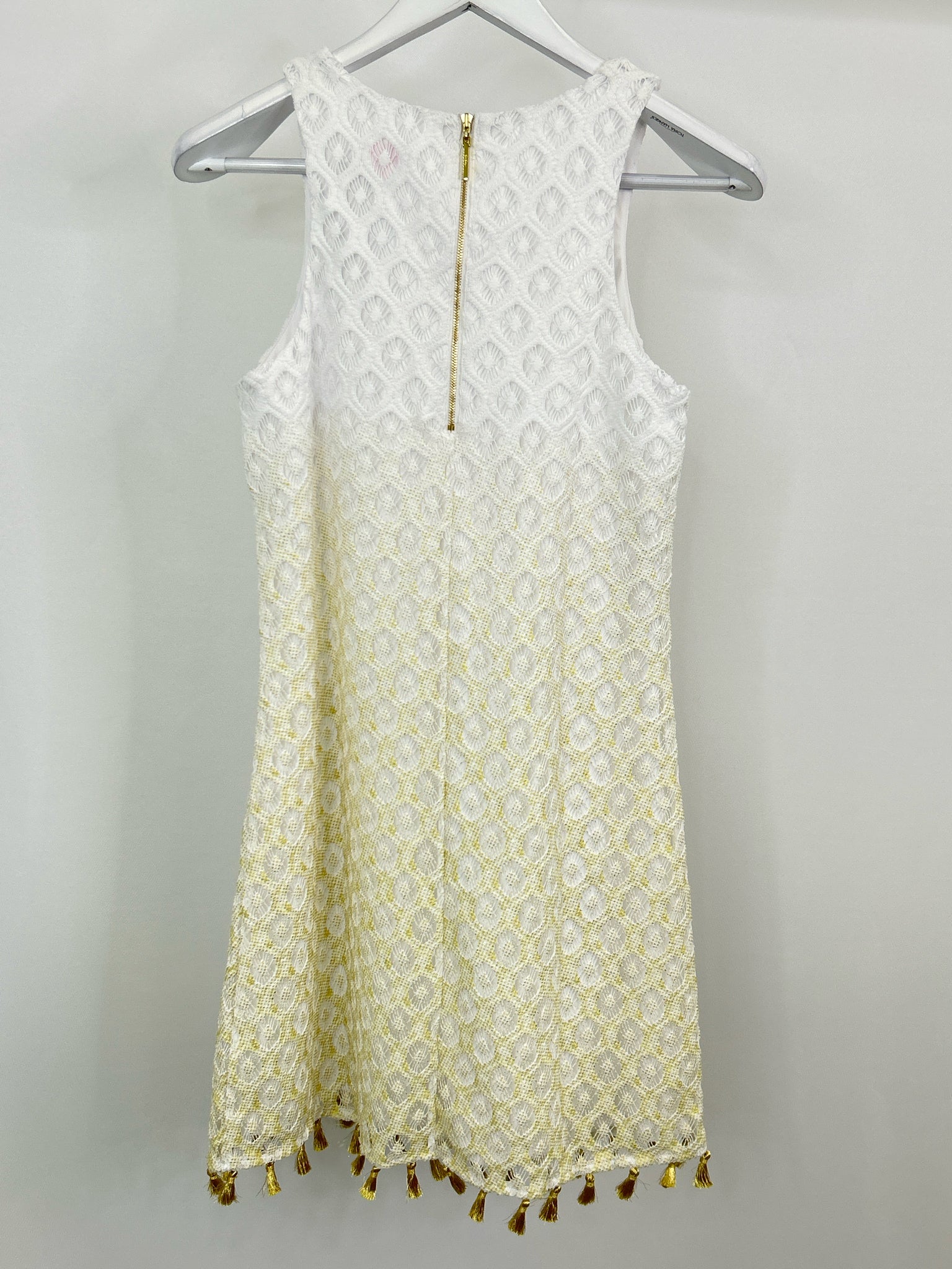LILLY PULITZER Size S White Women Dress