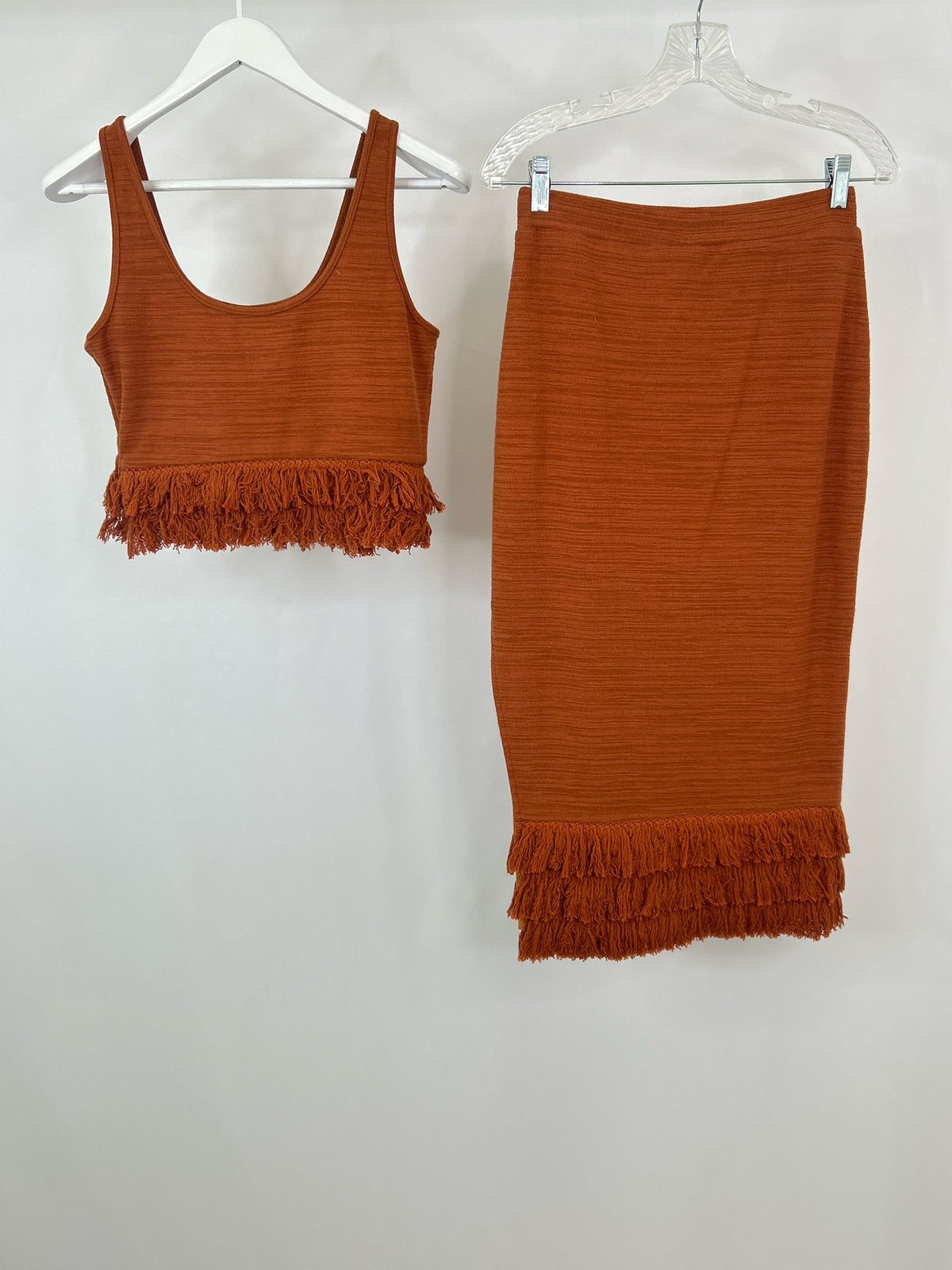 SAYLOR Size 2 CINNAMON Women 2-Piece w/skirt