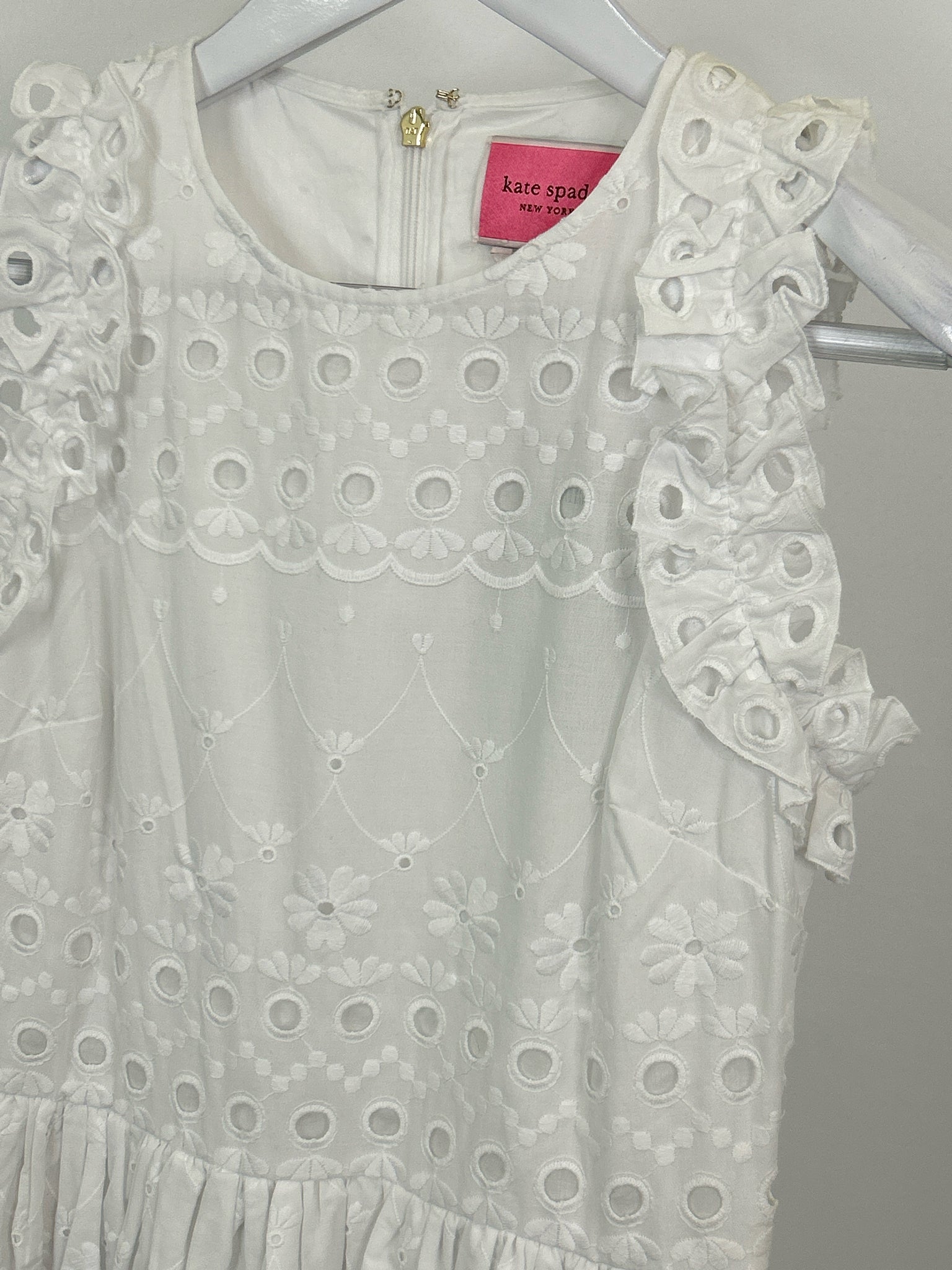 KATE SPADE Size 2 White Women Dress