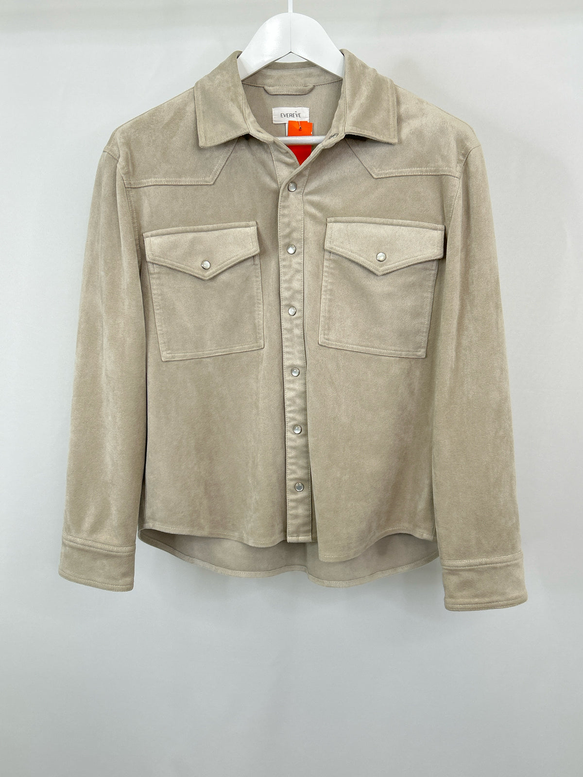 EVEREVE Size S SAND Women Shirt