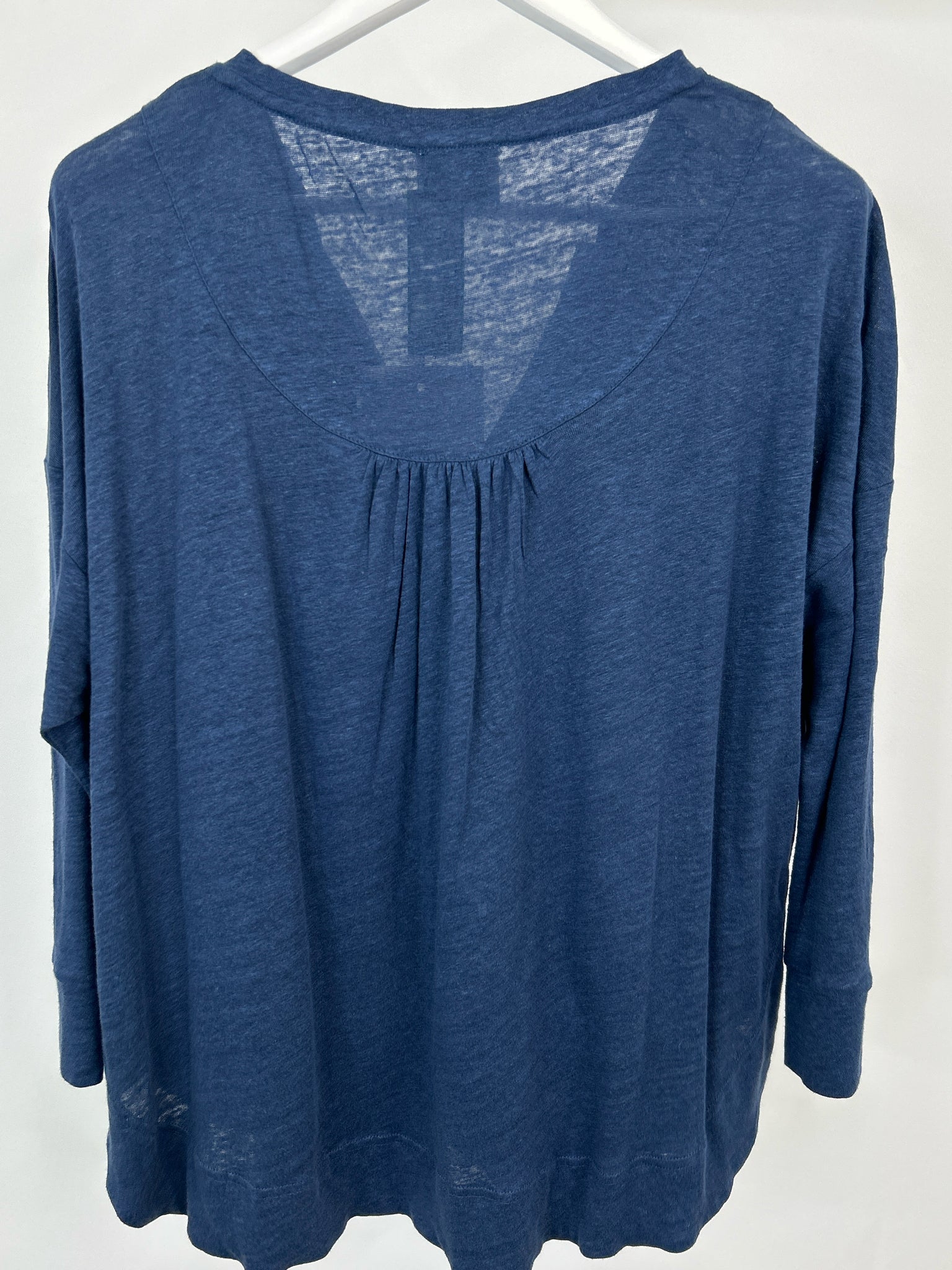 WRAP LONDON Size 14 Navy Women Top NWT