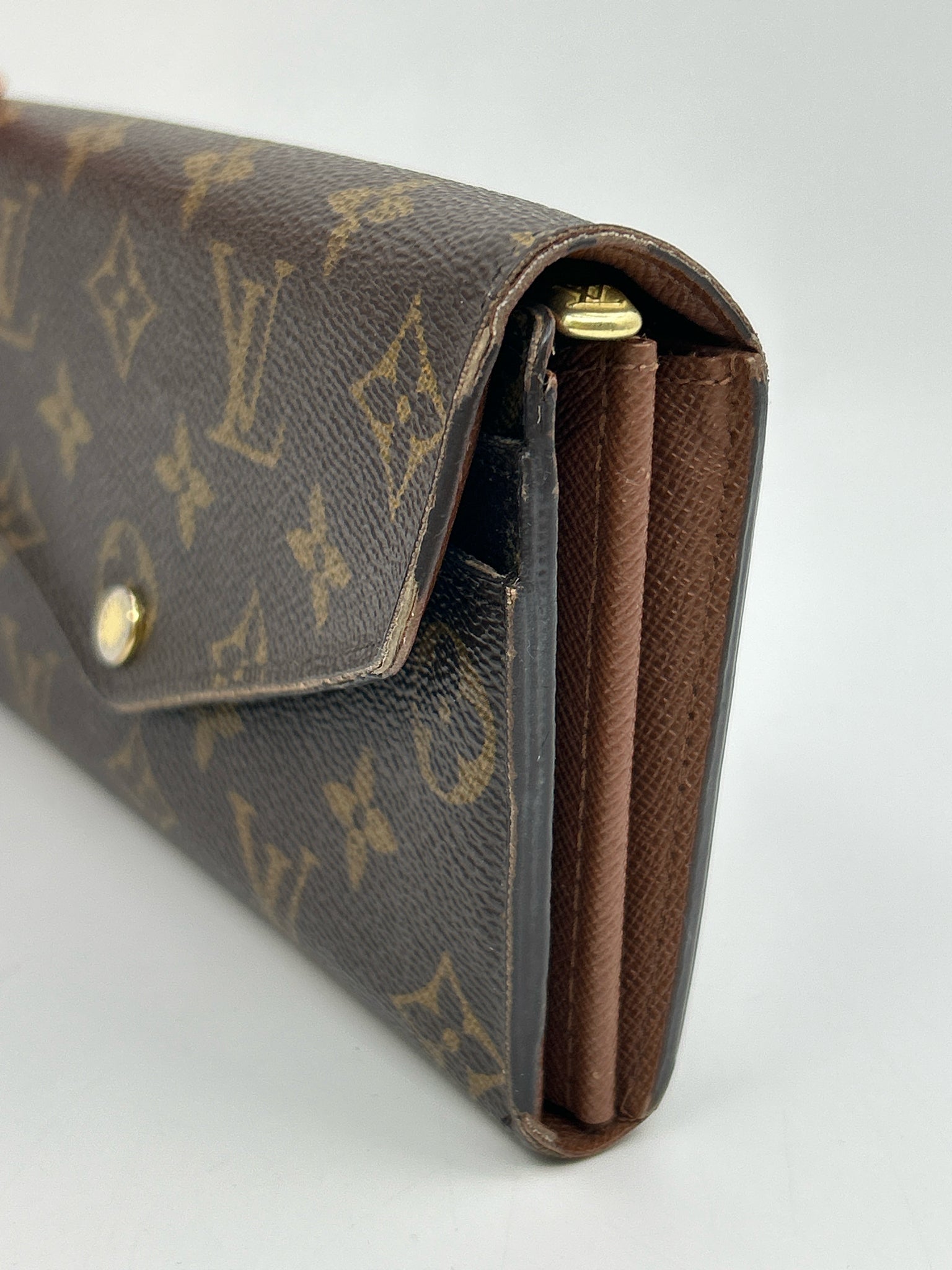 LOUIS VUITTON BROWN MONOGRAM Women Wallet