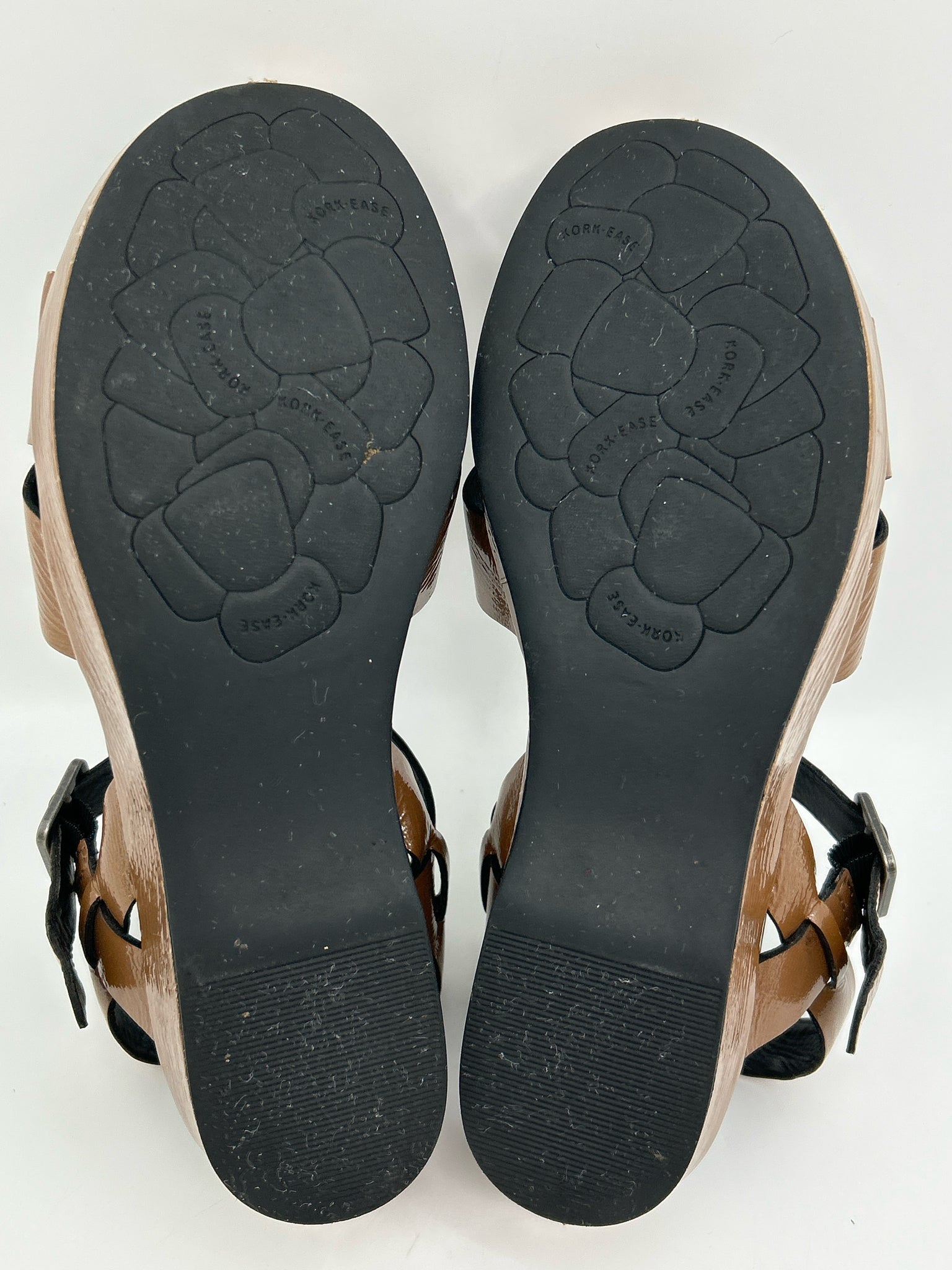 KORK EASE Size 9 Black & Brown Women Sandal