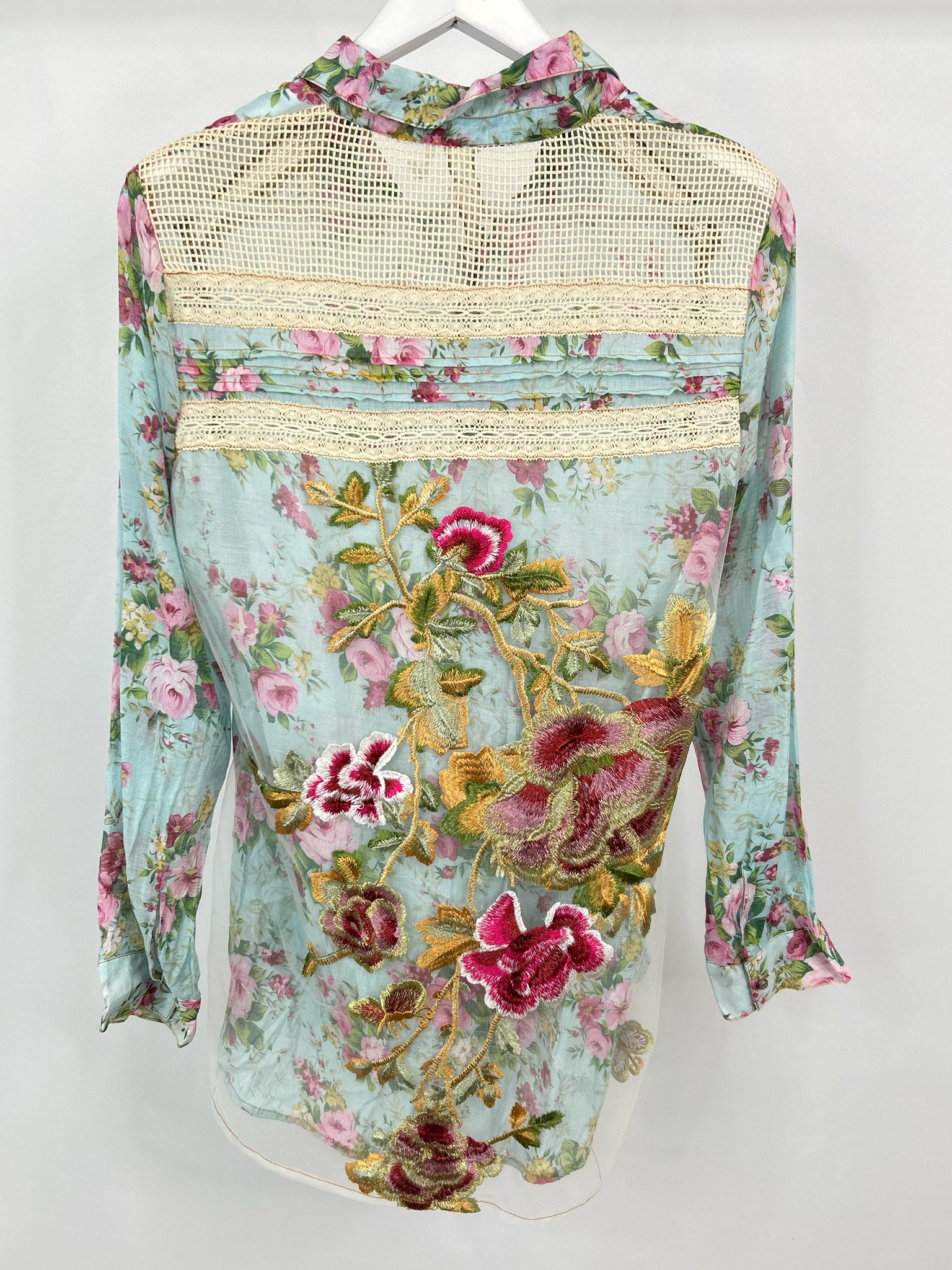 ARATTA Size M light blue Women Shirt