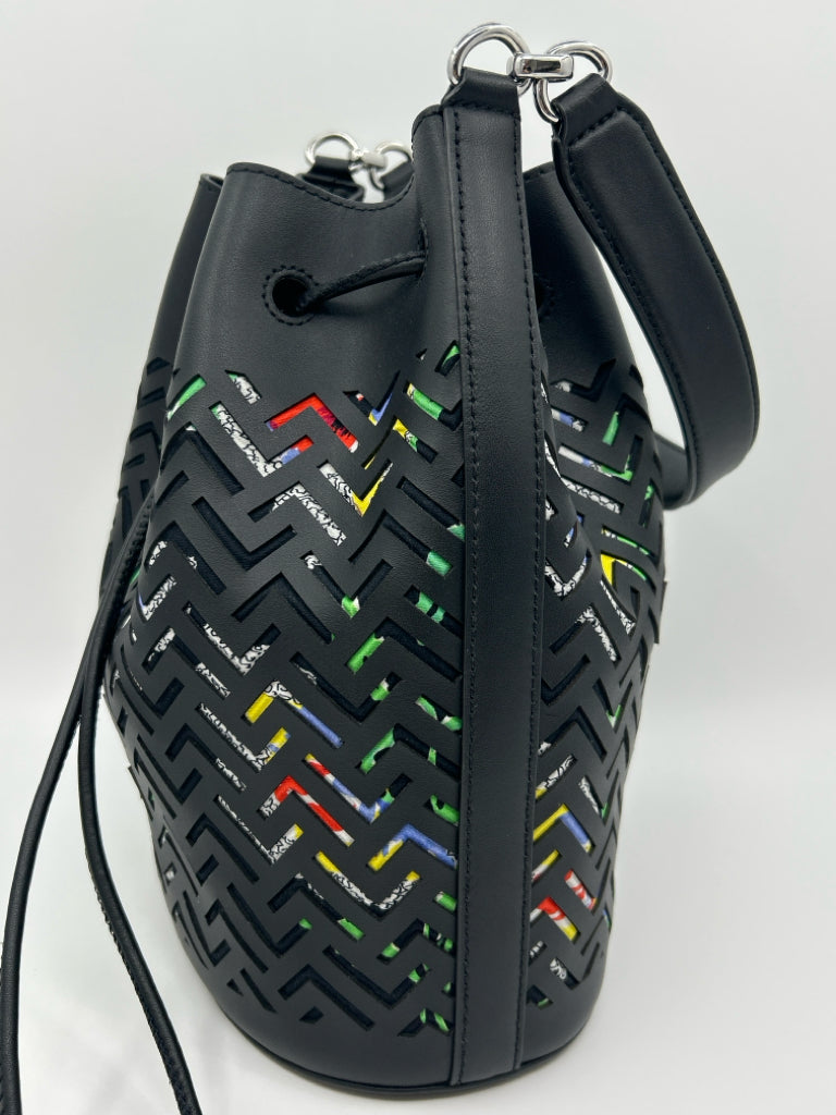 Lauren Ralph Lauren Black Print Purse