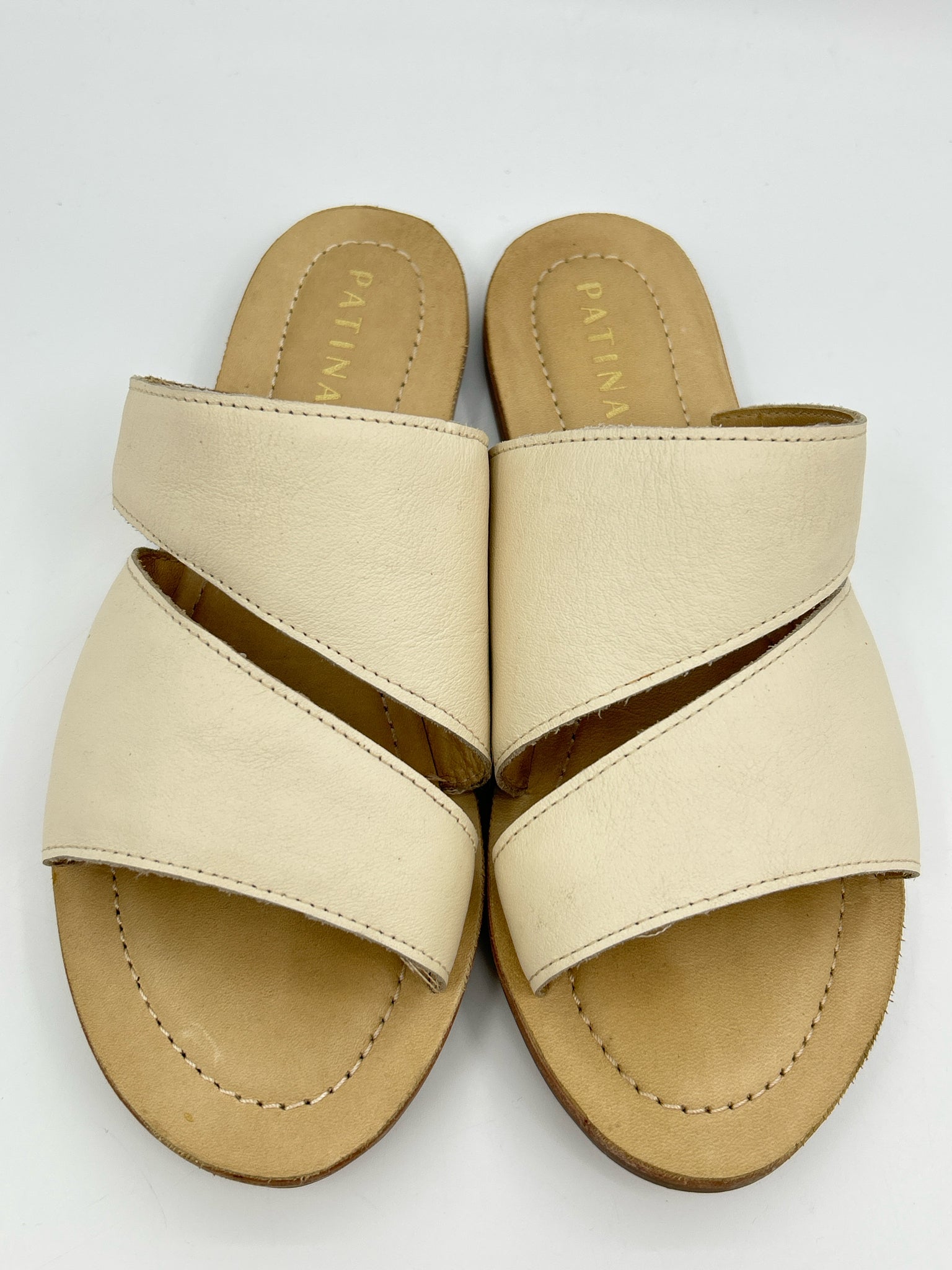 PATINA Size 6 BONE Women Sandal