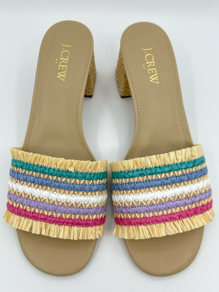 J. CREW Size 8 Natural Women's Sandal