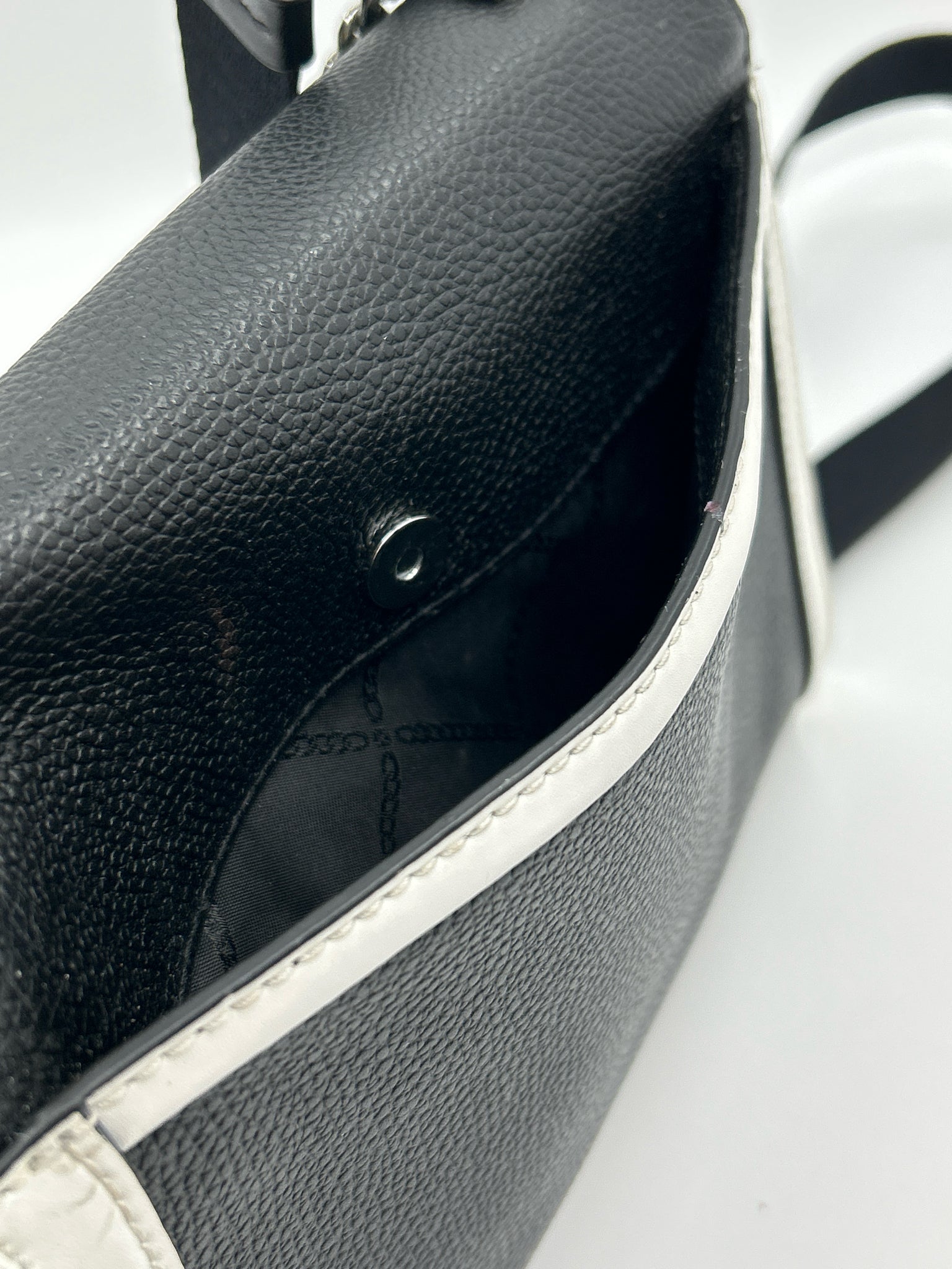 MICHAEL MICHAEL KORS Black and White Women Purse