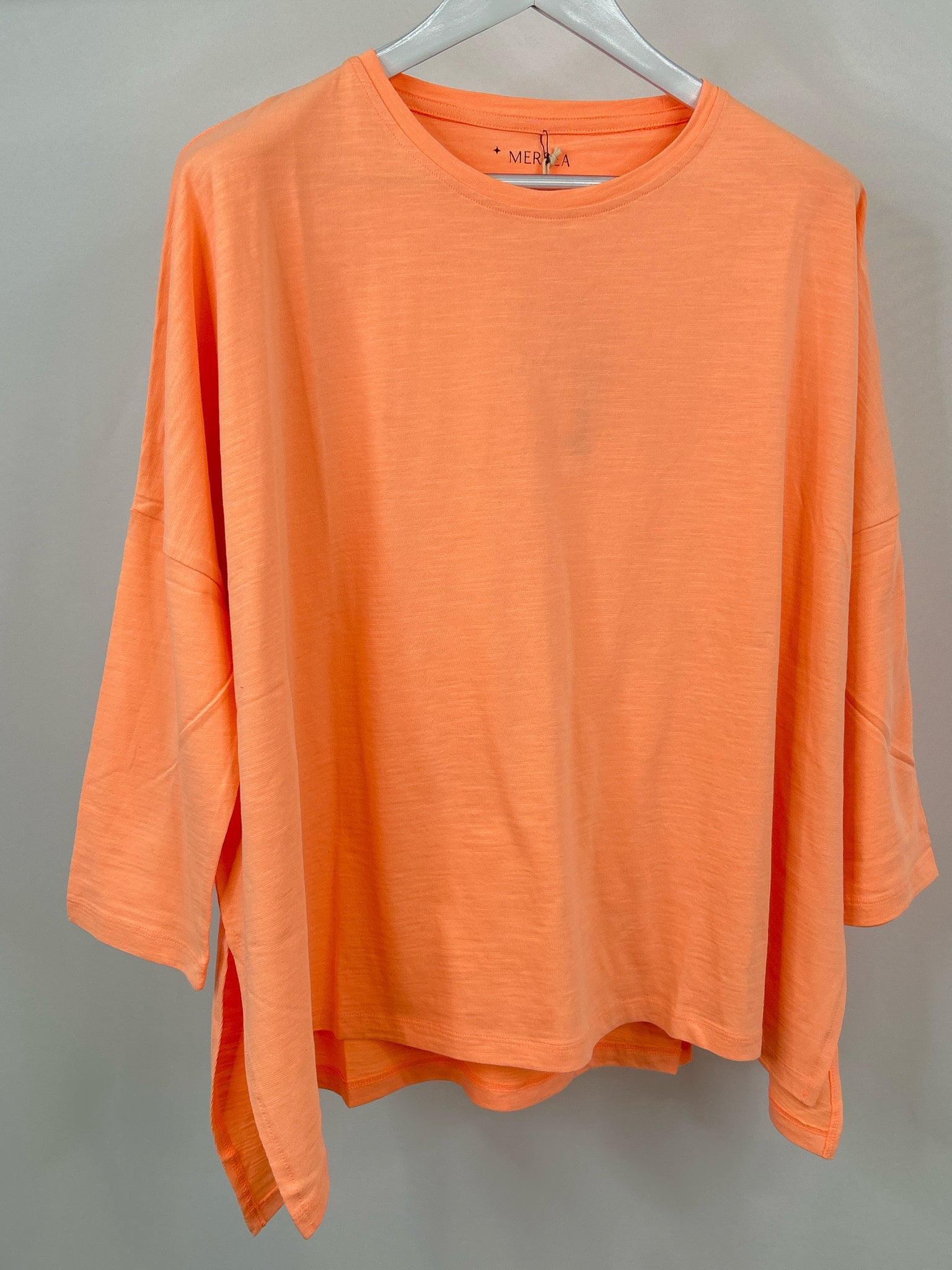 MERSEA Size One Size Coral Women T-shirt