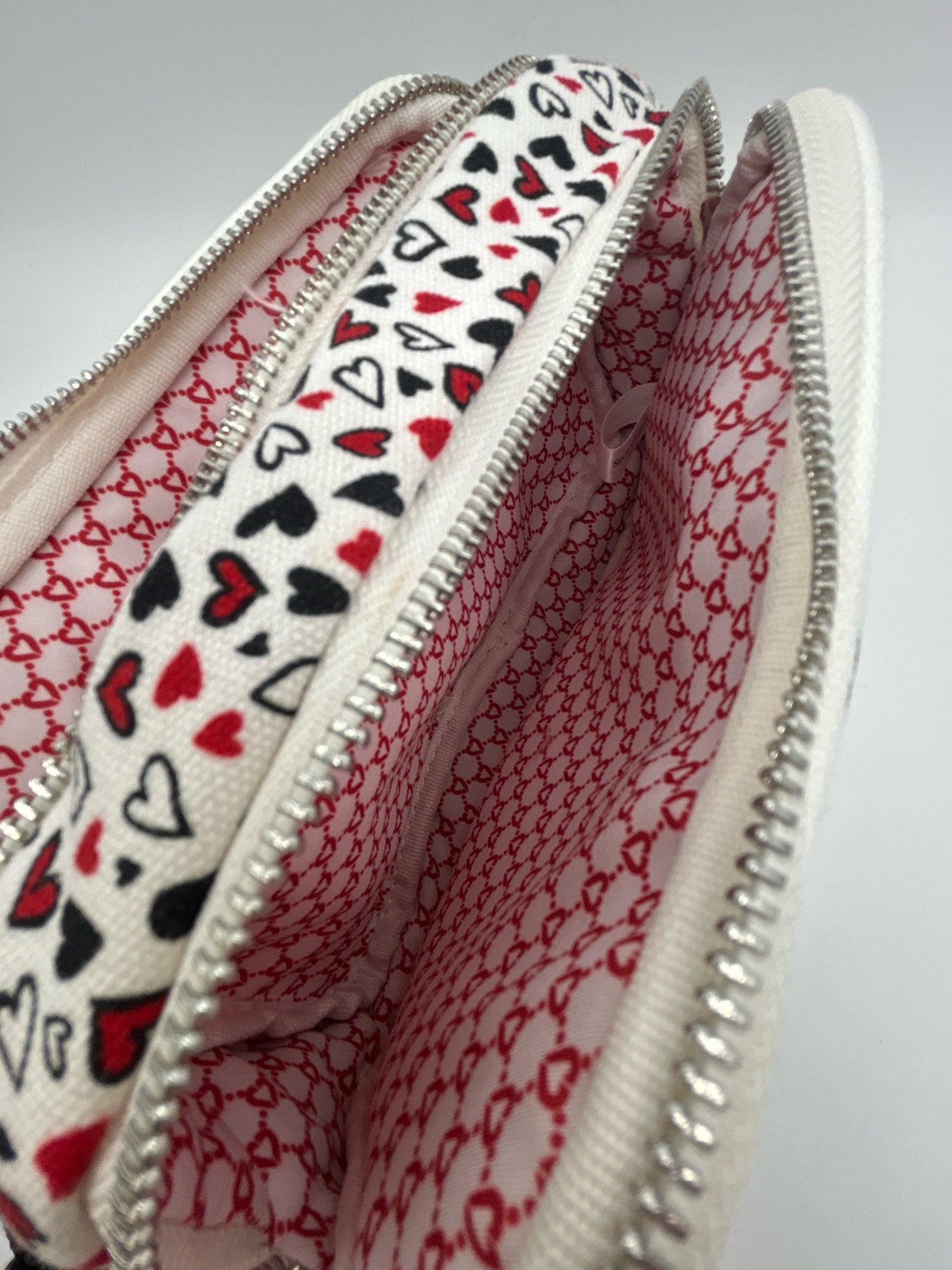 BRIGHTON WHITE AND RED Women Purse