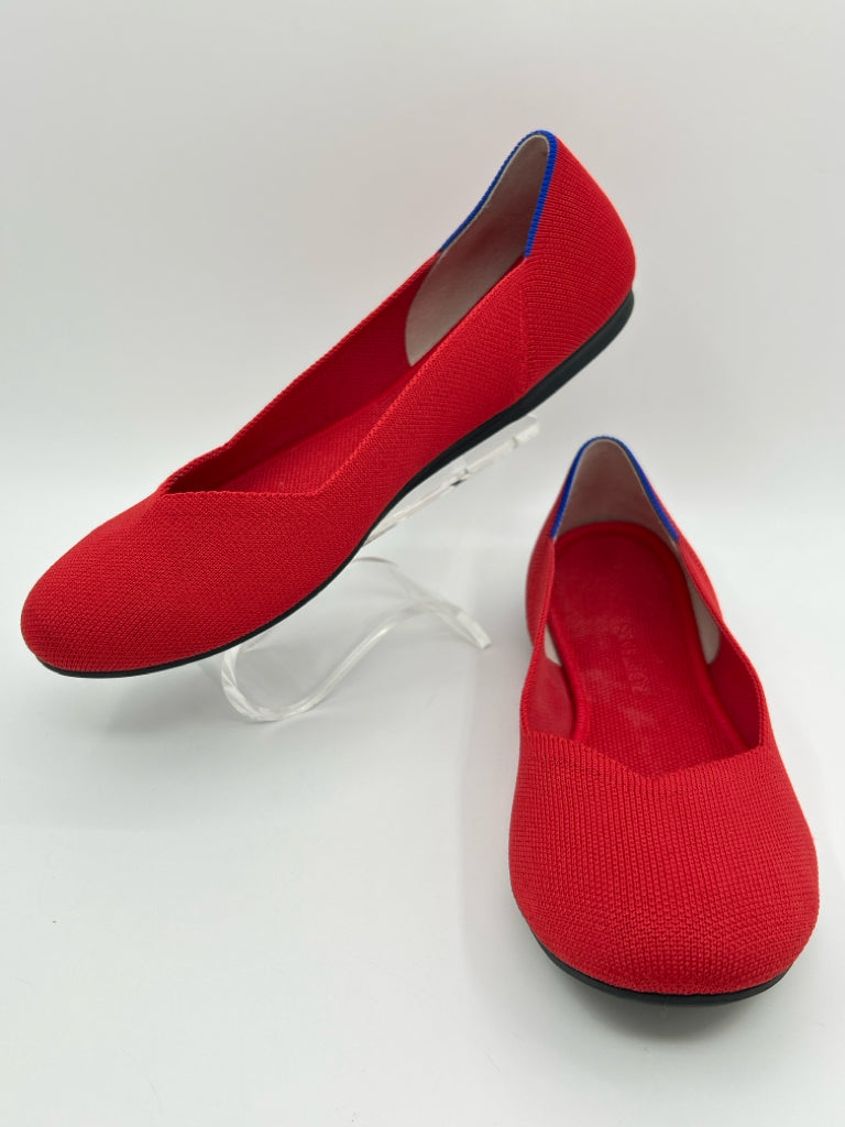 ROTHY'S Size 10 Red Flats