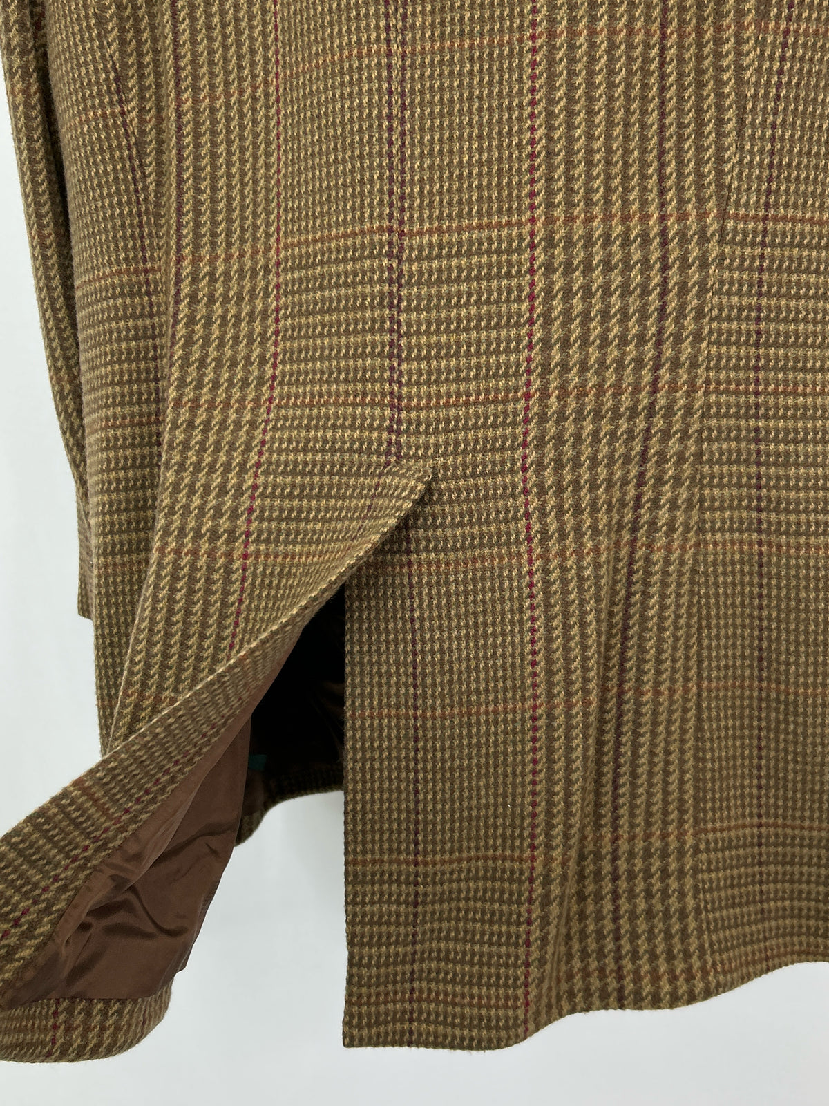 Lauren Ralph Lauren Size 20W Brown Pattern Women Blazer