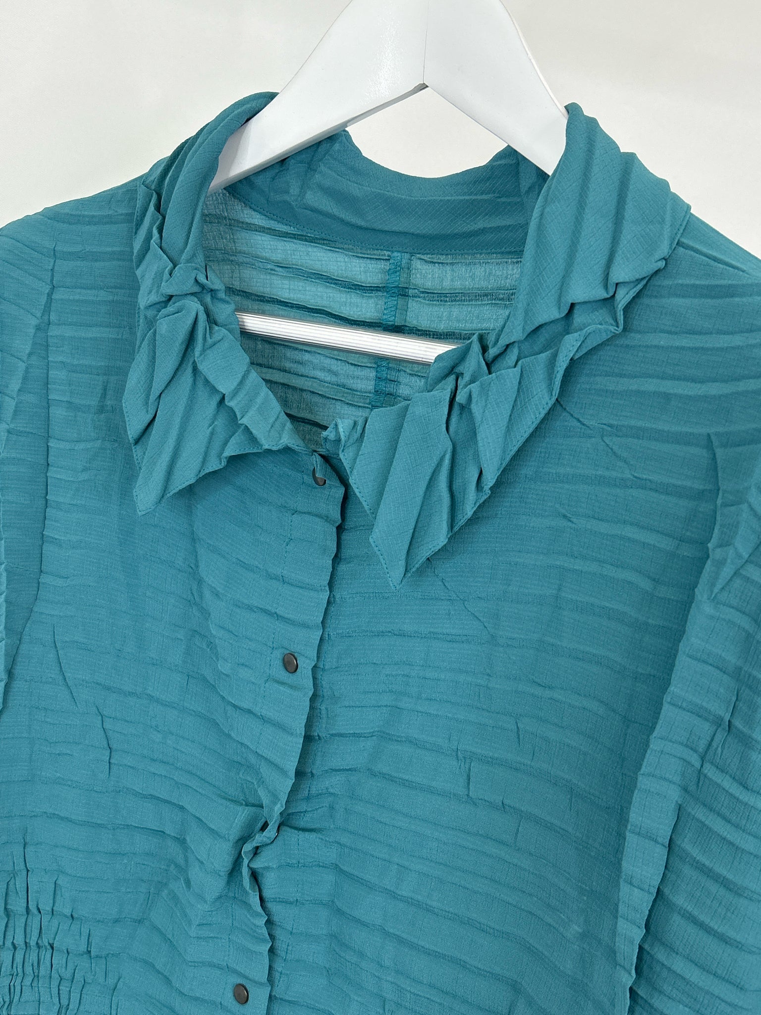 BABETTE Size XL Teal Women Blouse