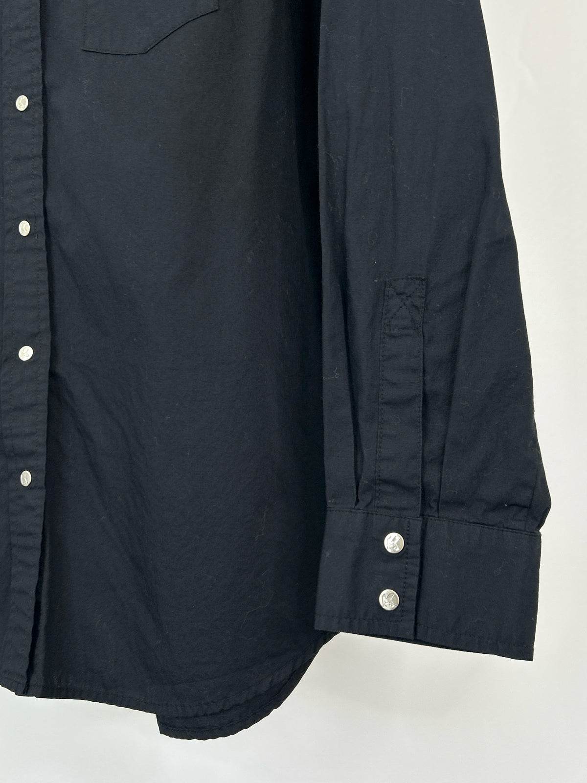 KARL LAGERFELD Size M/L Black Women Shirt