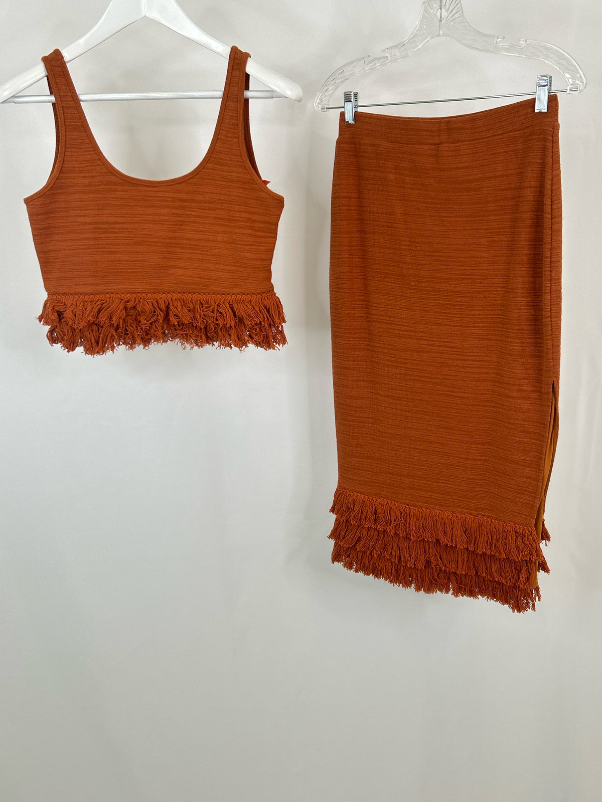 SAYLOR Size 2 CINNAMON Women 2-Piece w/skirt
