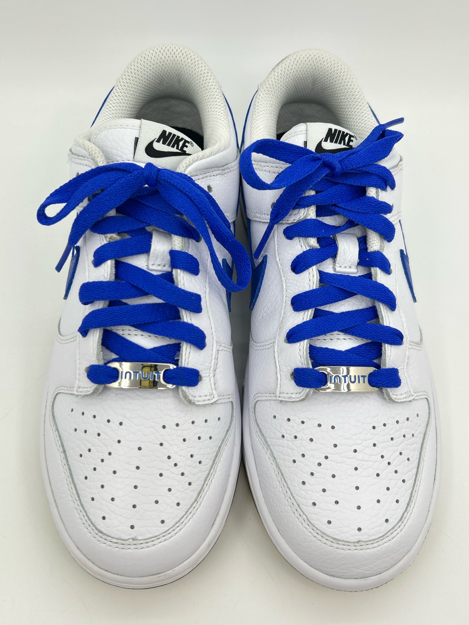 NIKE Size 7 BLUE & WHITE Women Sneakers