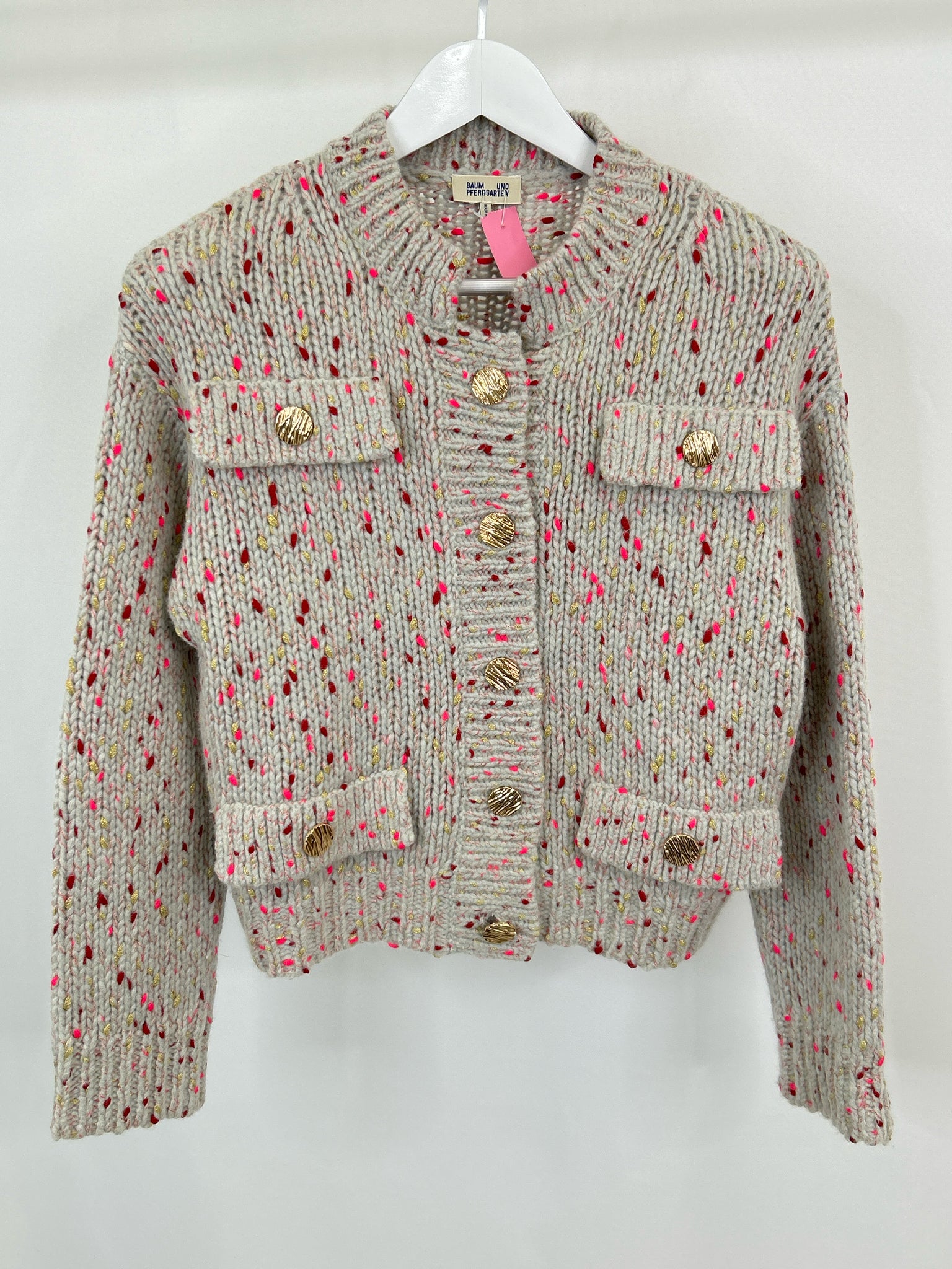 BAUM UND PFERDGARTEN Size XS Grey Women Cardigan